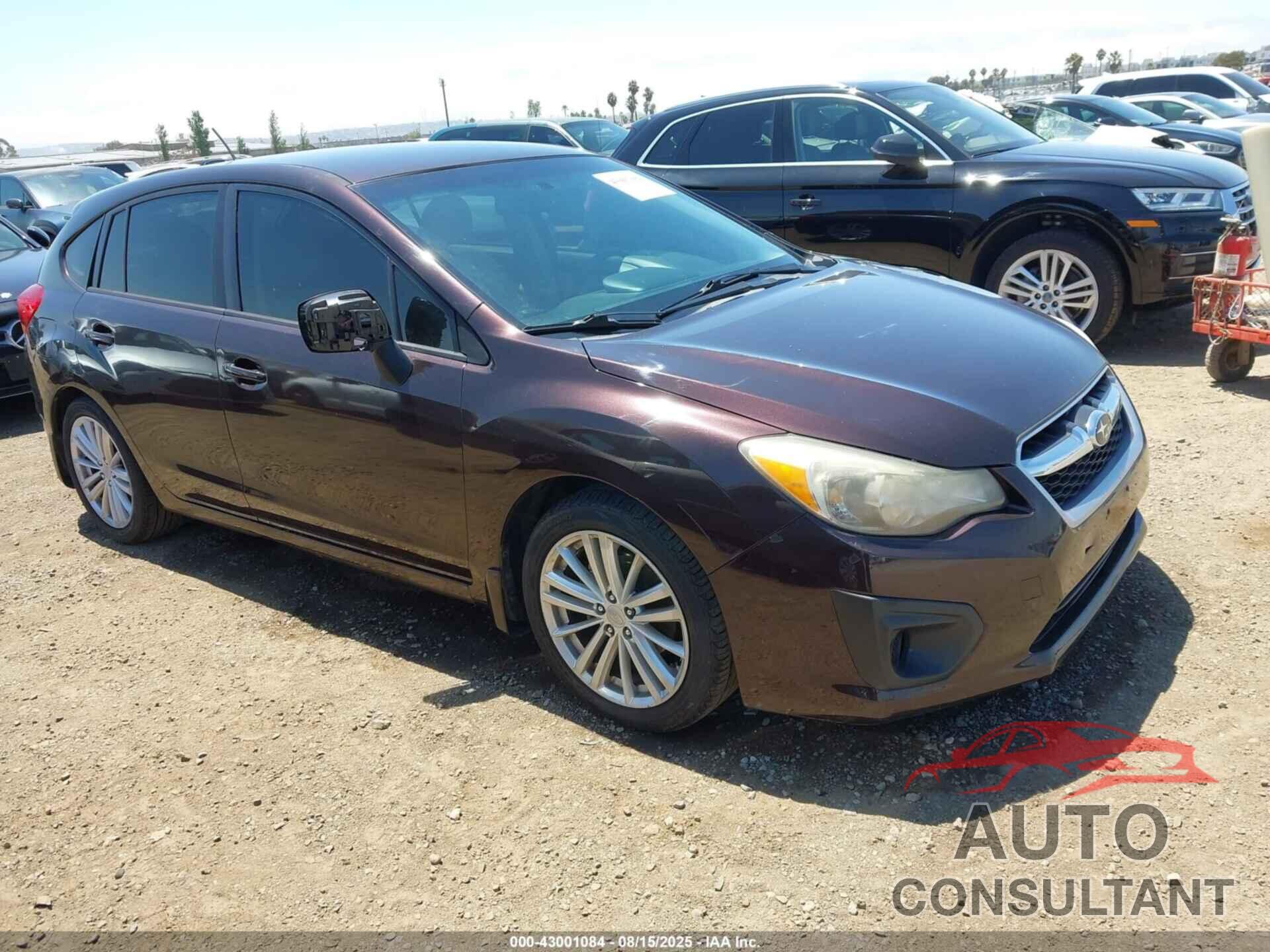 SUBARU IMPREZA 2013 - JF1GPAE69DH206945