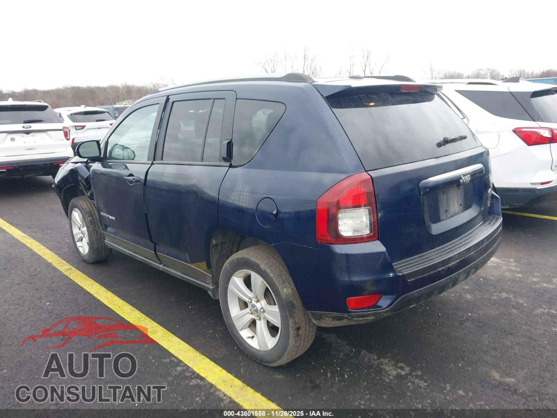 JEEP COMPASS 2017 - 1C4NJCEBXHD156162