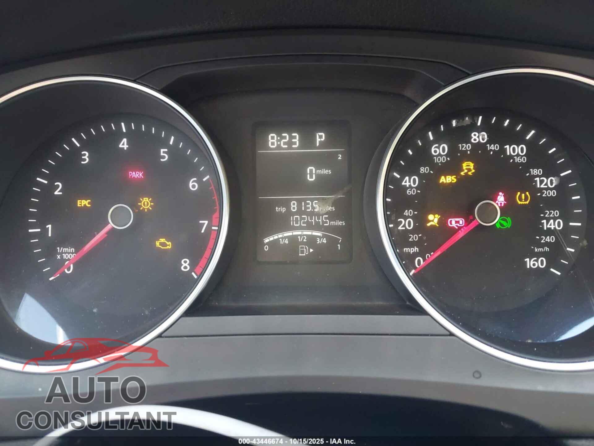 VOLKSWAGEN JETTA 2017 - 3VW2B7AJ2HM307761