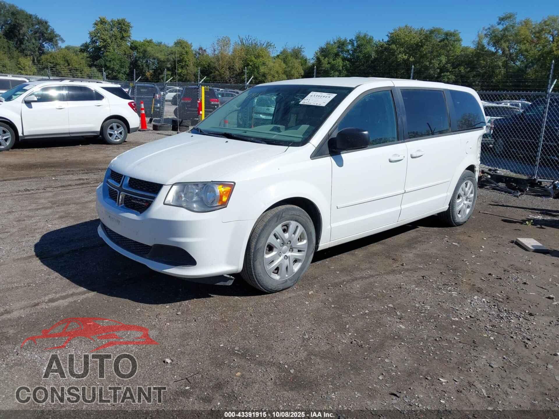 DODGE GRAND CARAVAN 2016 - 2C4RDGBG0GR314343