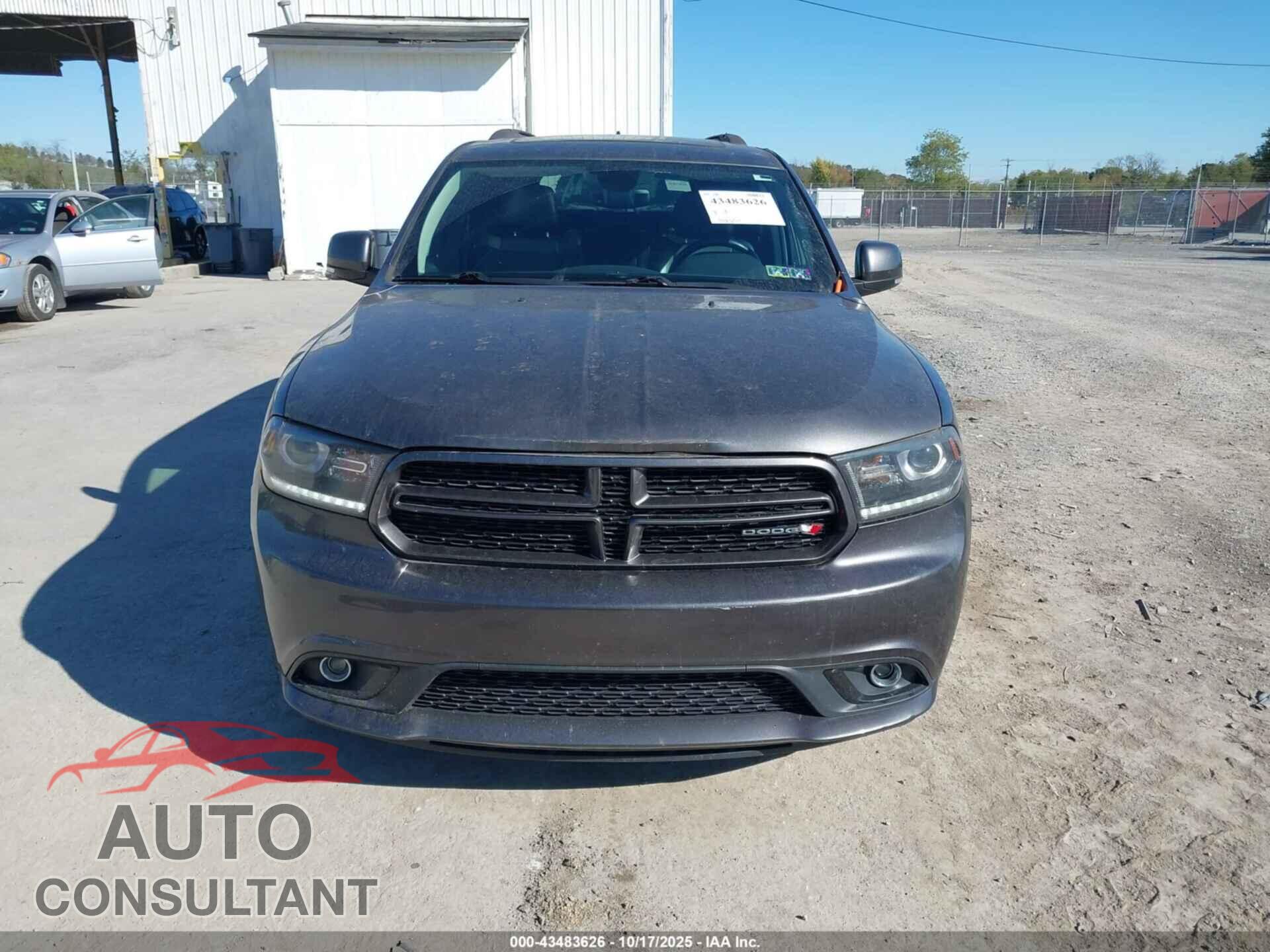 DODGE DURANGO 2017 - 1C4RDJDG7HC758081