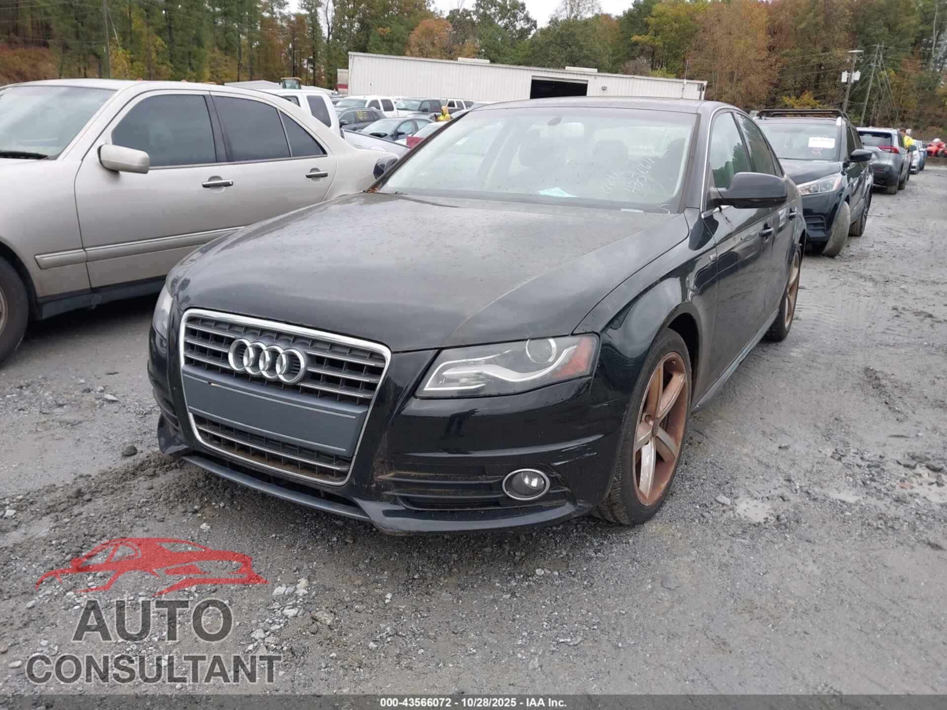 AUDI A4 2012 - WAUEFAFL3CA117353