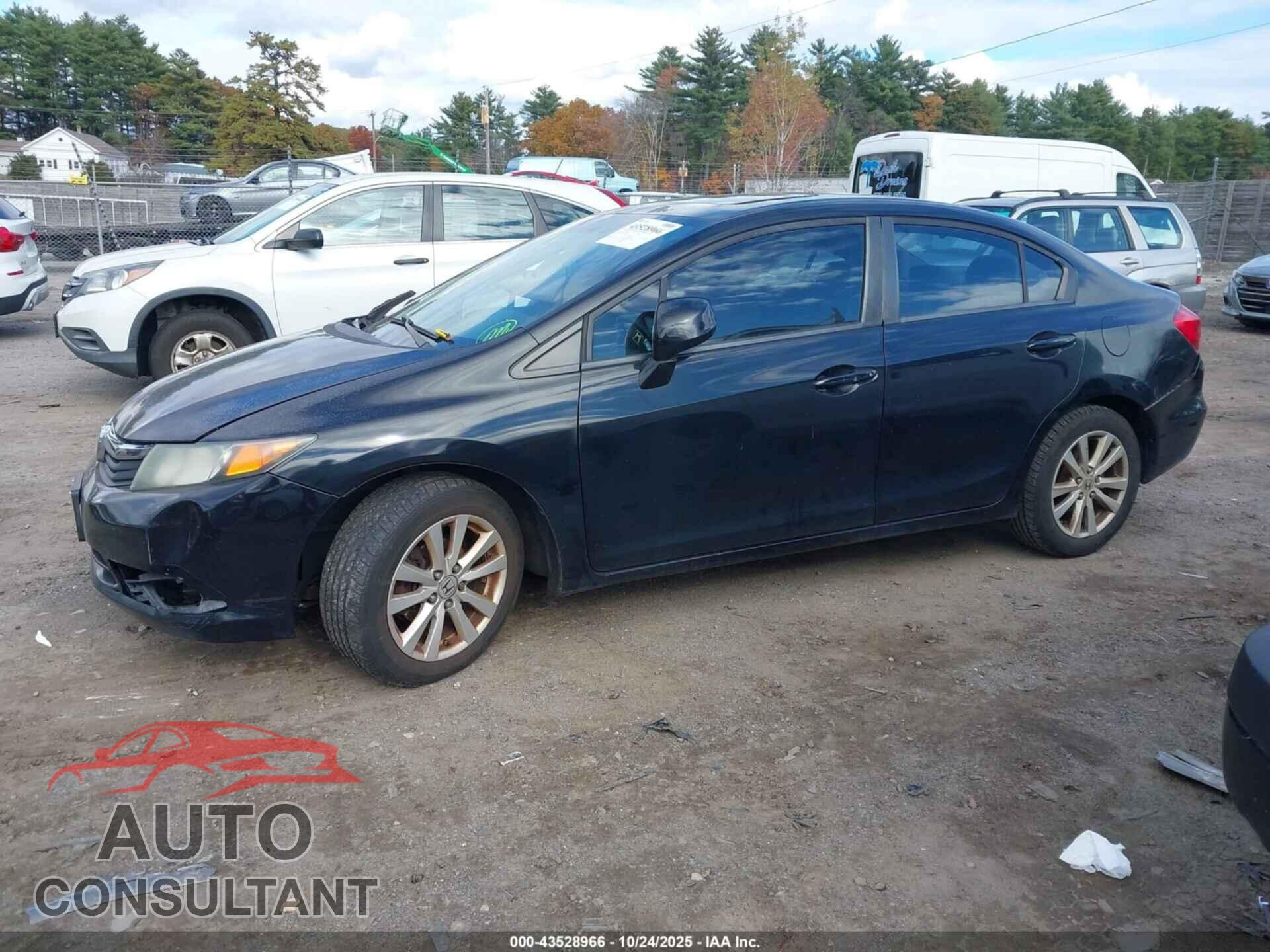 HONDA CIVIC 2012 - 2HGFB2F91CH512776