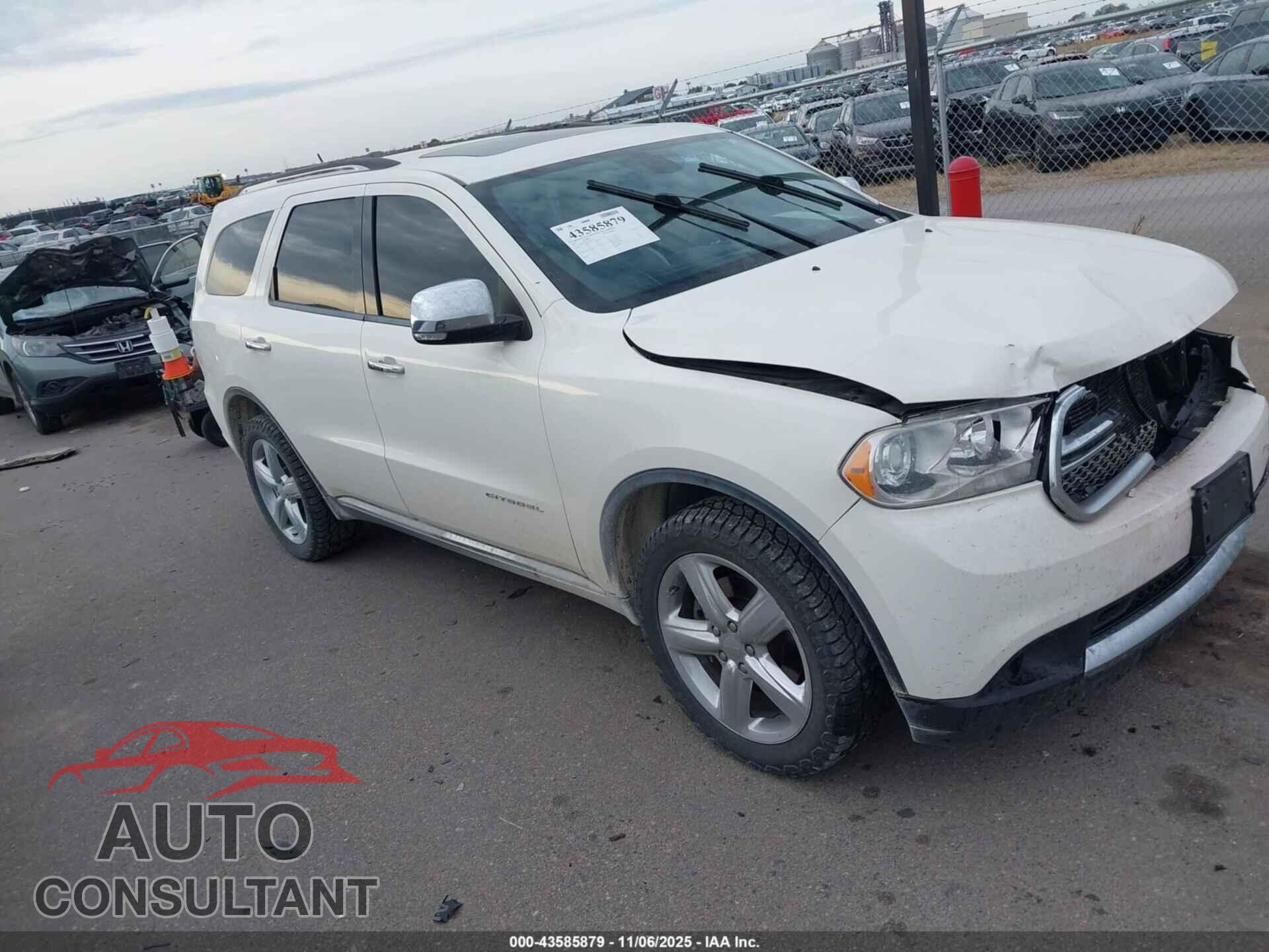 DODGE DURANGO 2012 - 1C4SDJET6CC286266