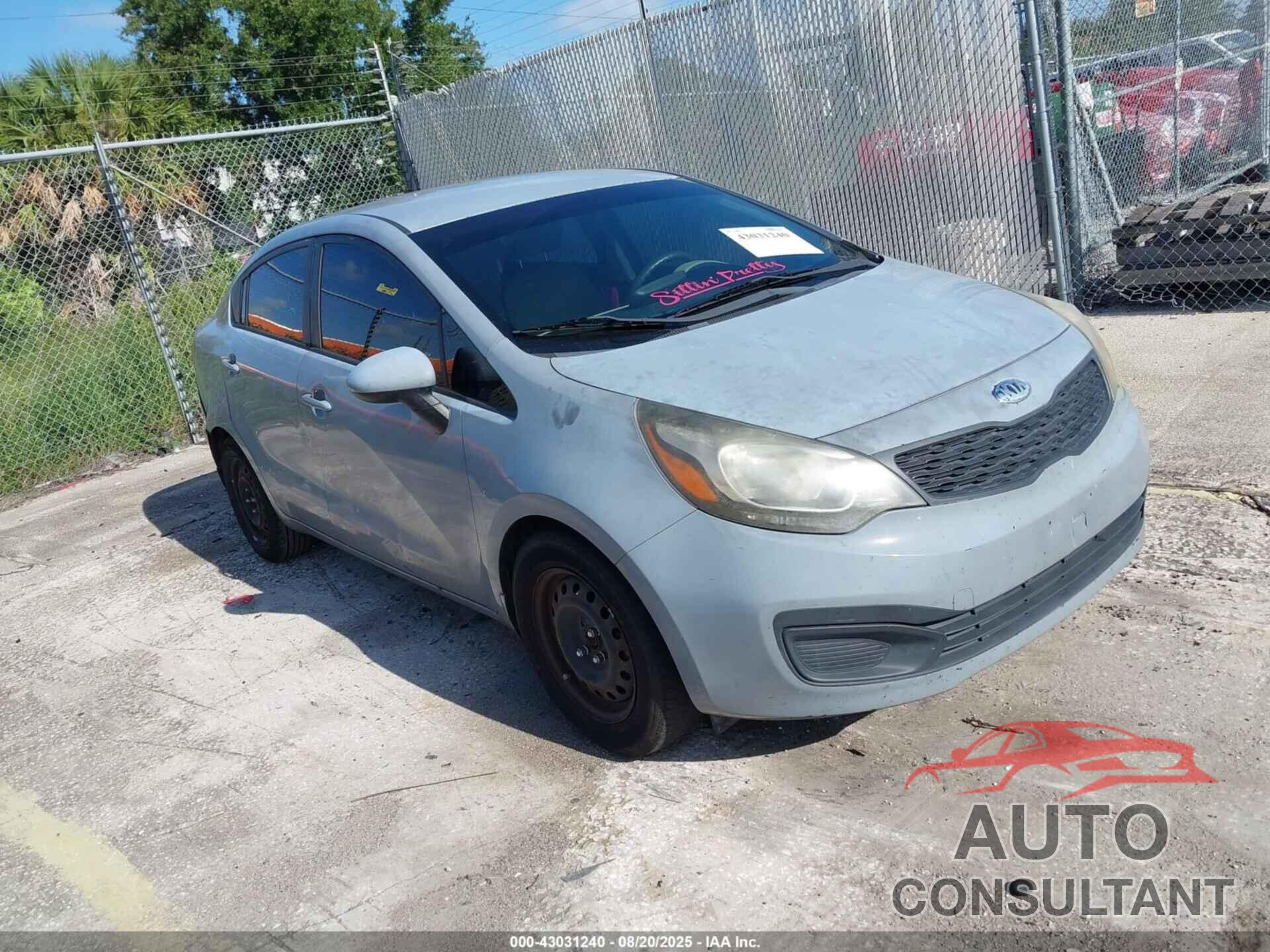 KIA RIO 2015 - KNADM4A34F6527225