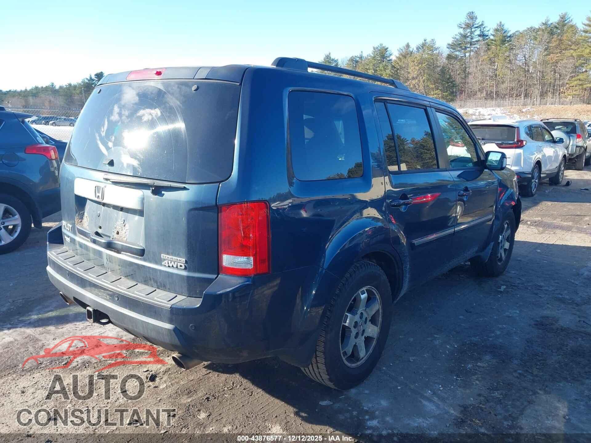 HONDA PILOT 2011 - 5FNYF4H99BB002944