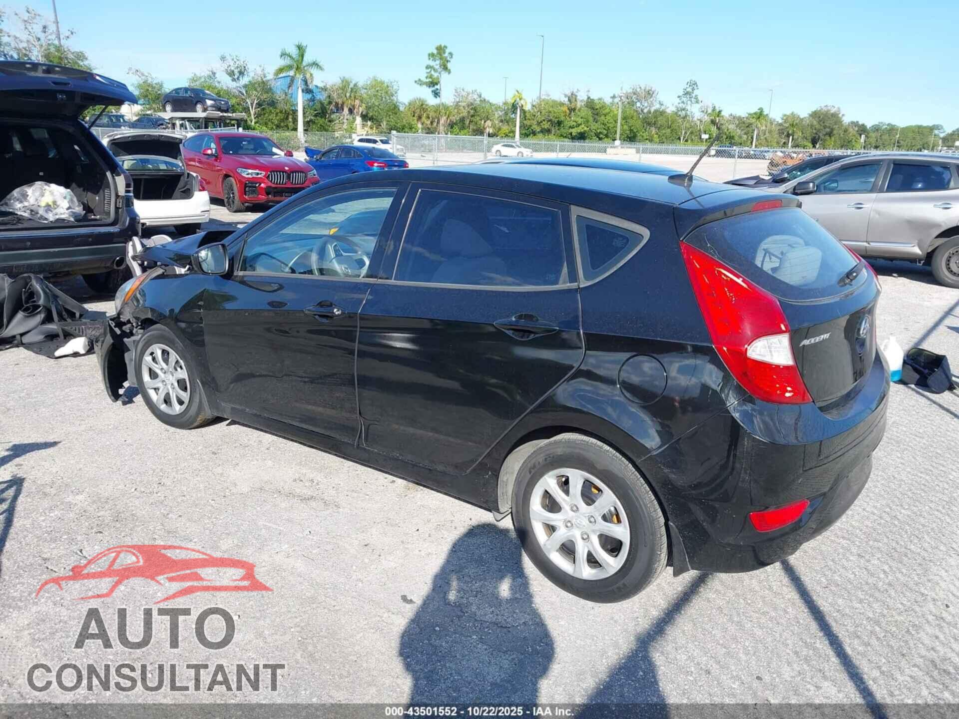 HYUNDAI ACCENT 2014 - KMHCT5AE6EU162691