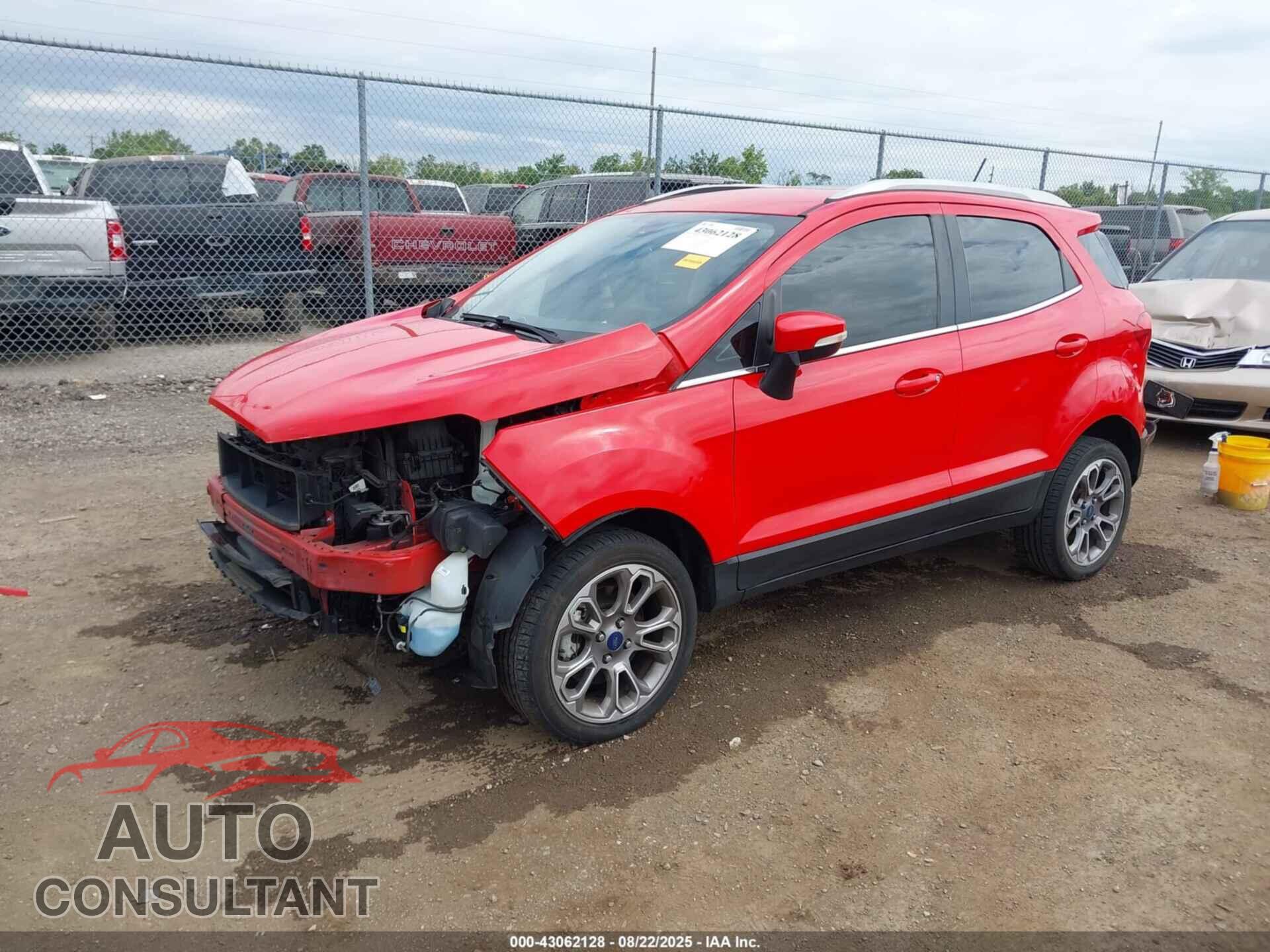 FORD ECOSPORT 2020 - MAJ6S3KL6LC322714