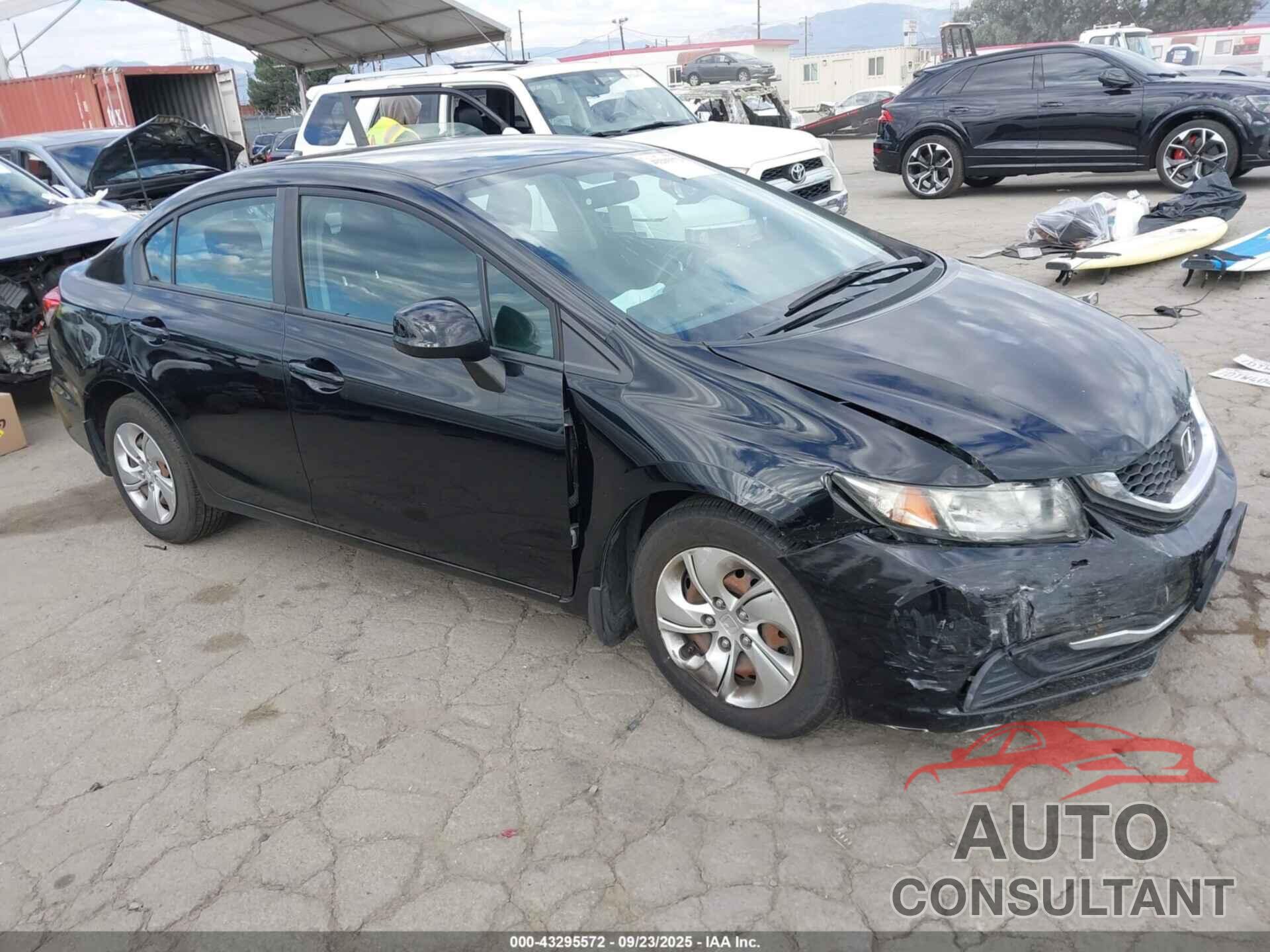 HONDA CIVIC 2013 - 19XFB2F59DE291730