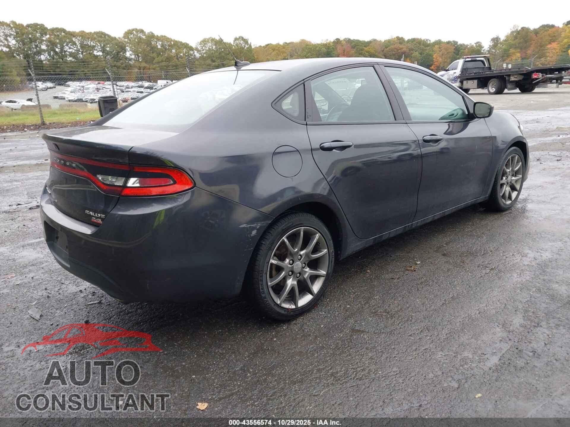 DODGE DART 2014 - 1C3CDFBB8ED702980