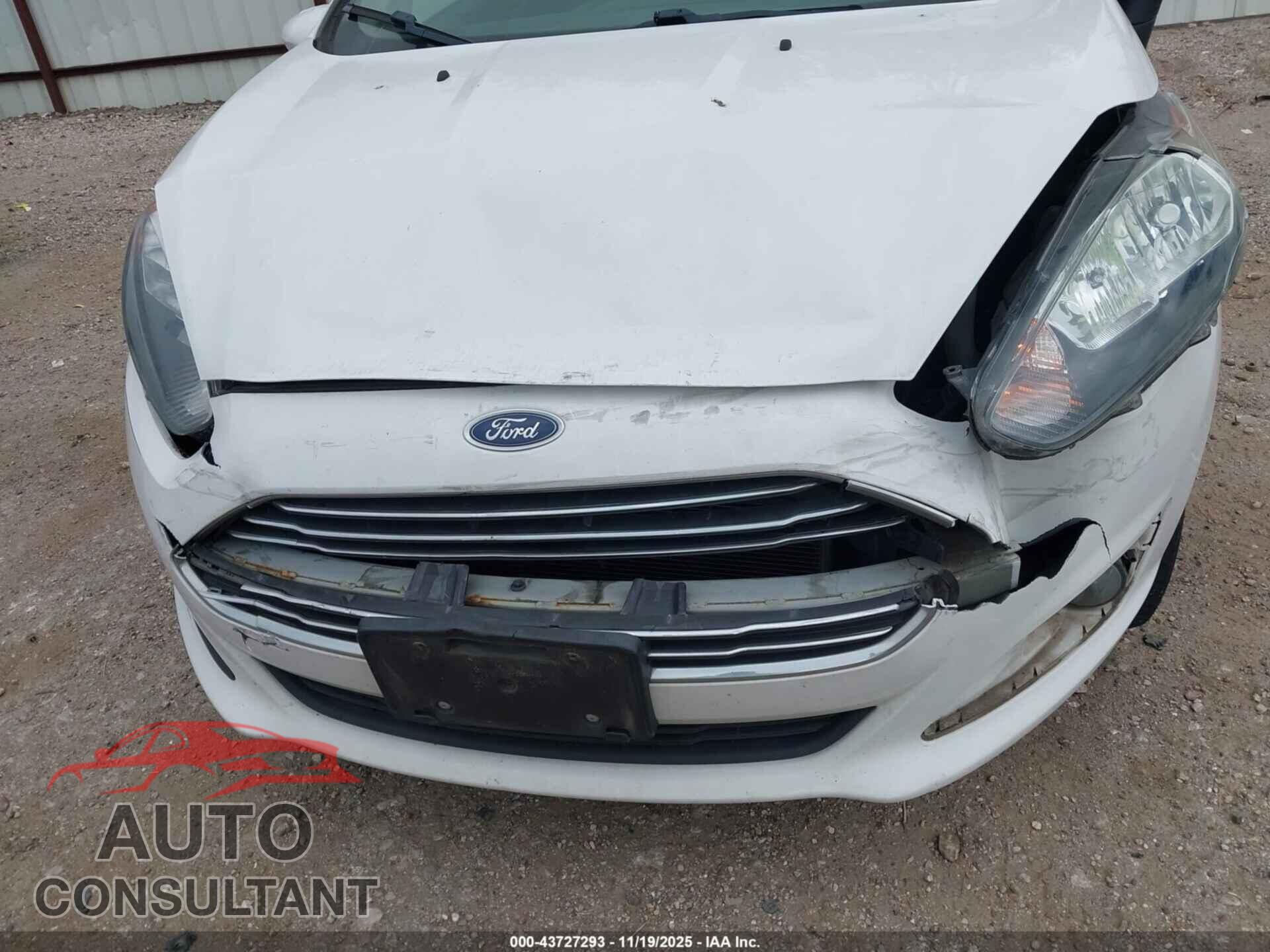 FORD FIESTA 2017 - 3FADP4EJ8HM124697