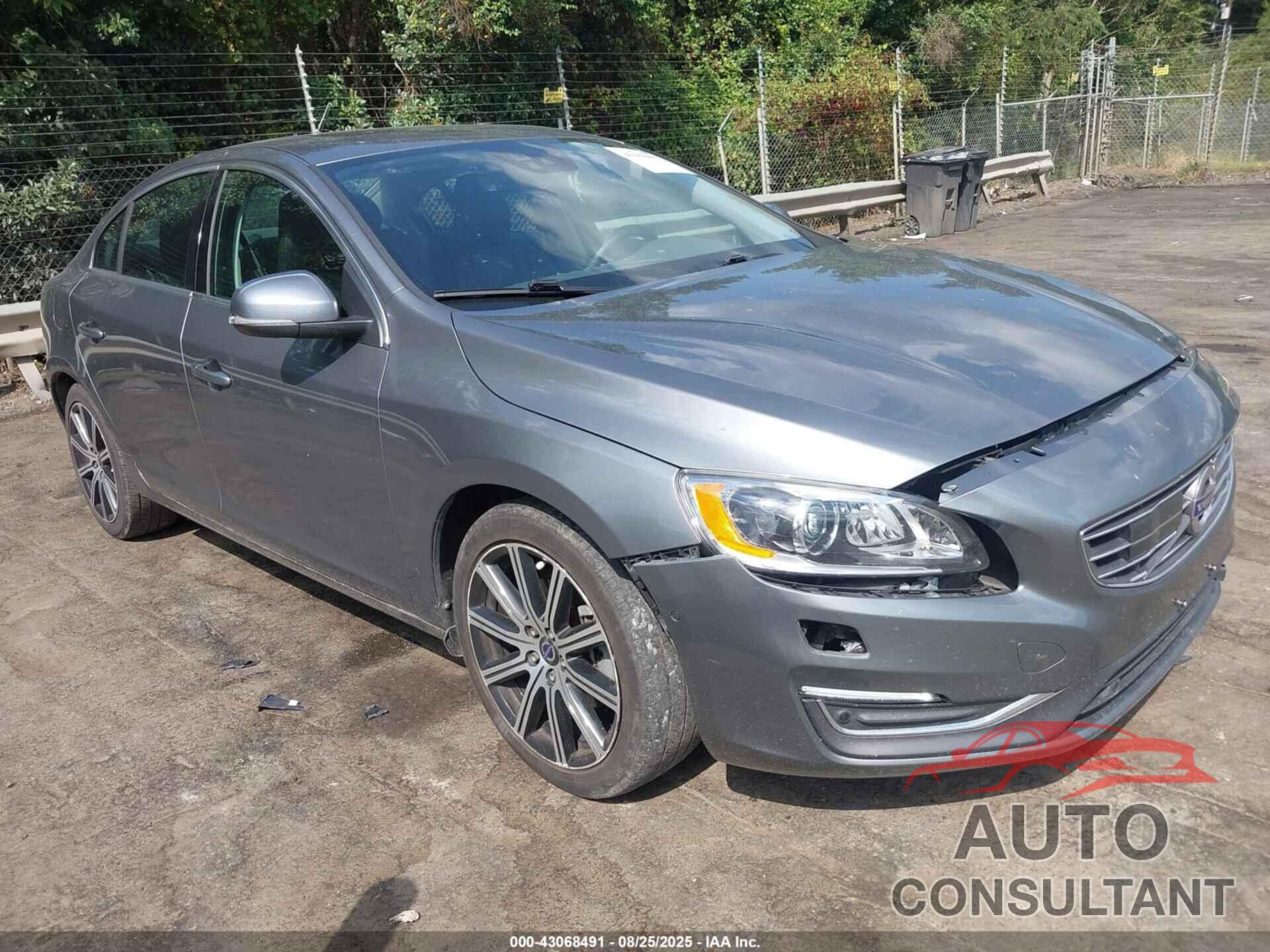 VOLVO S60 INSCRIPTION 2016 - LYV402FM2GB095407