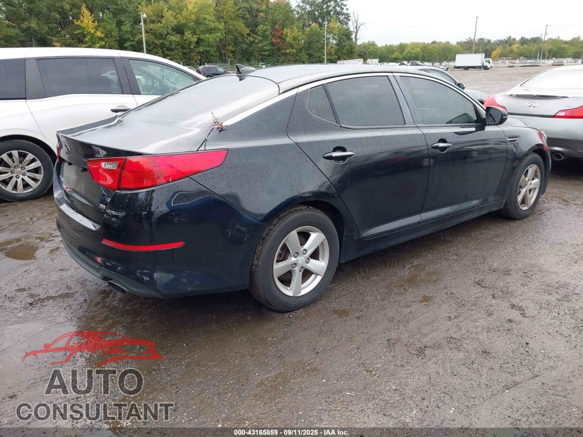 KIA OPTIMA 2015 - KNAGM4A76F5653382