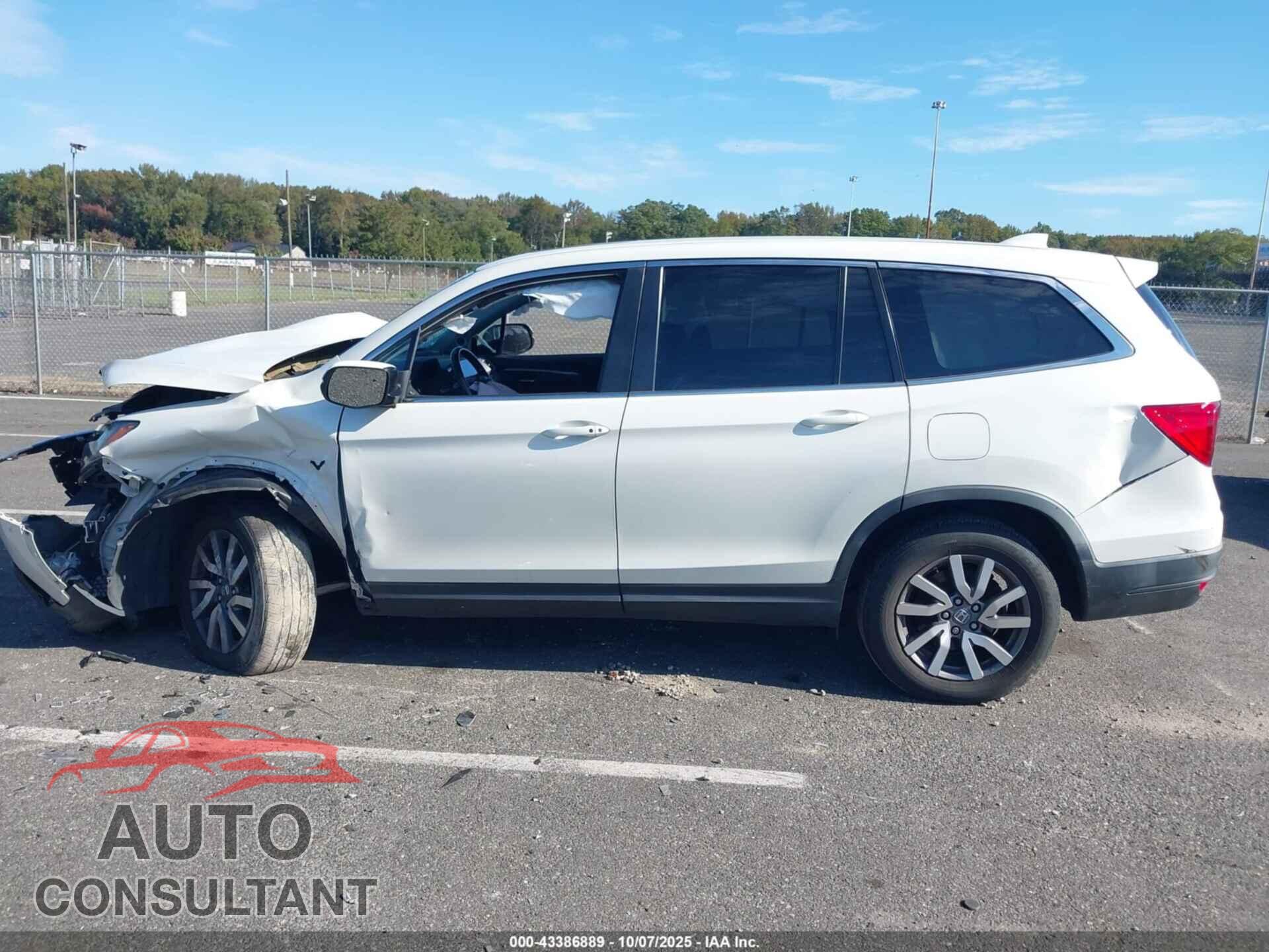 HONDA PILOT 2019 - 5FNYF6H41KB036229