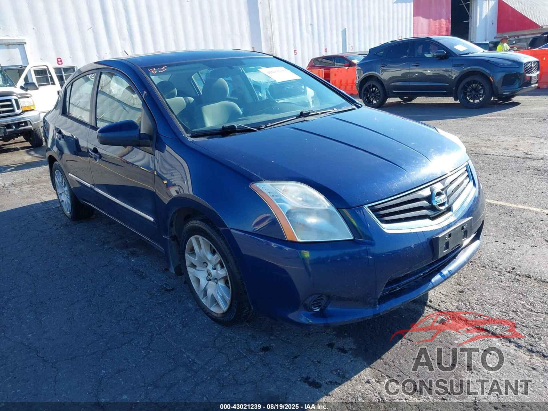 NISSAN SENTRA 2012 - 3N1AB6AP3CL634698