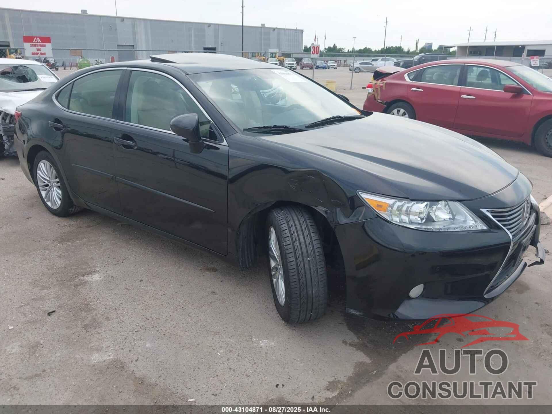LEXUS ES 350 2013 - JTHBK1GGXD2039697