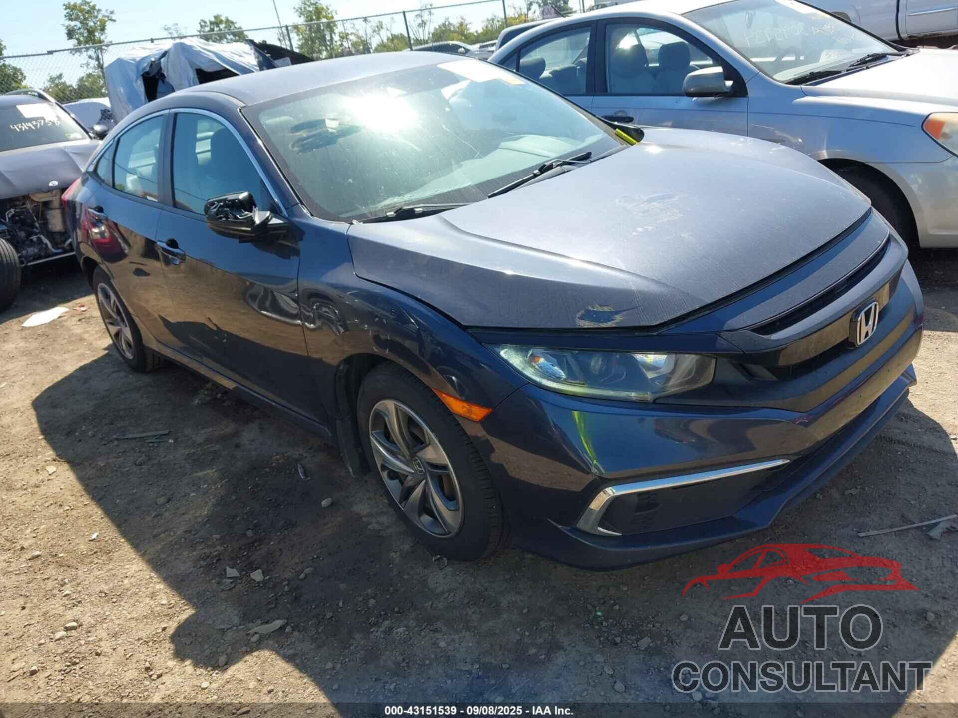 HONDA CIVIC 2019 - 2HGFC2F60KH546628