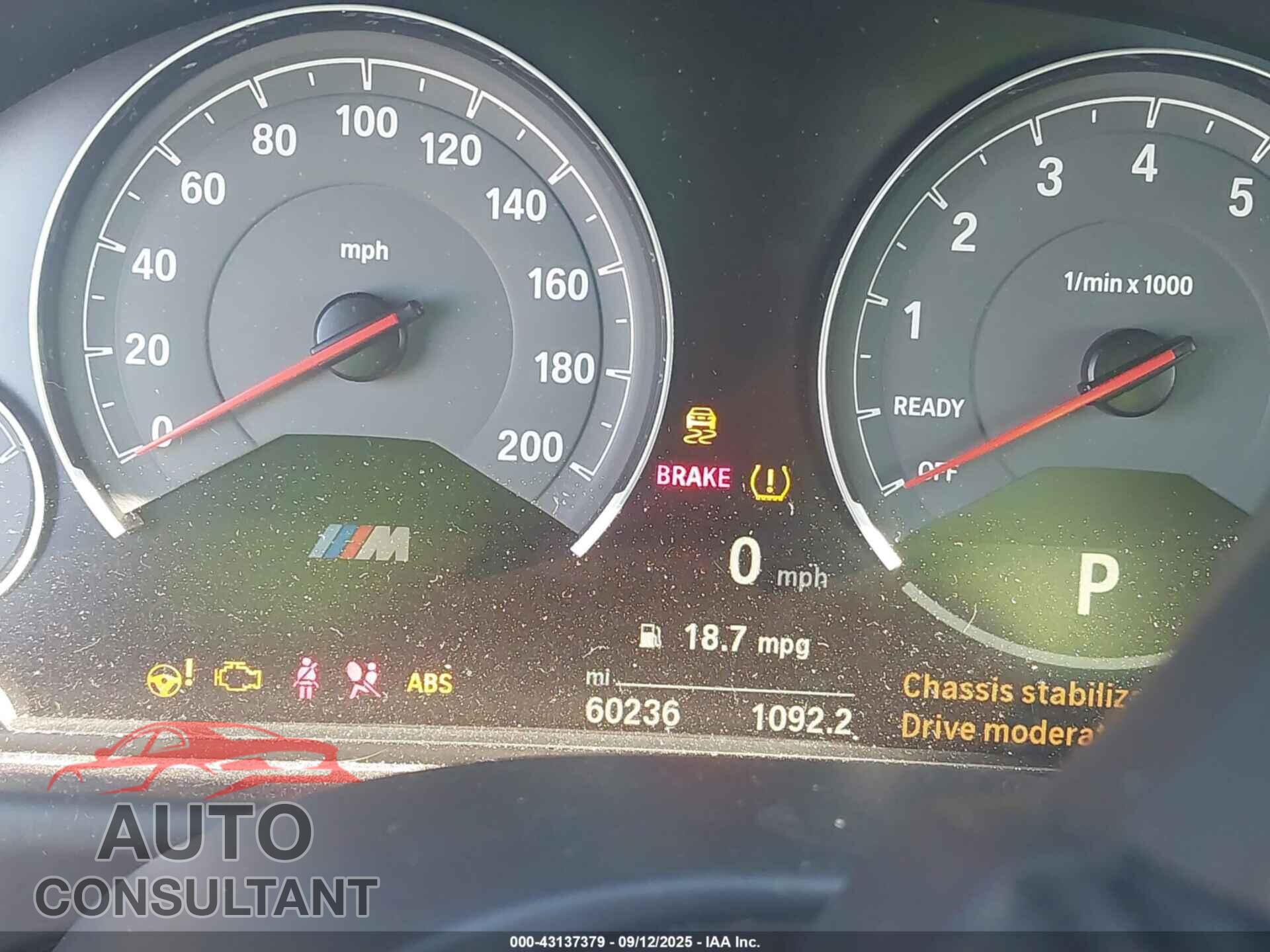 BMW M3 2016 - WBS8M9C58G5D30691