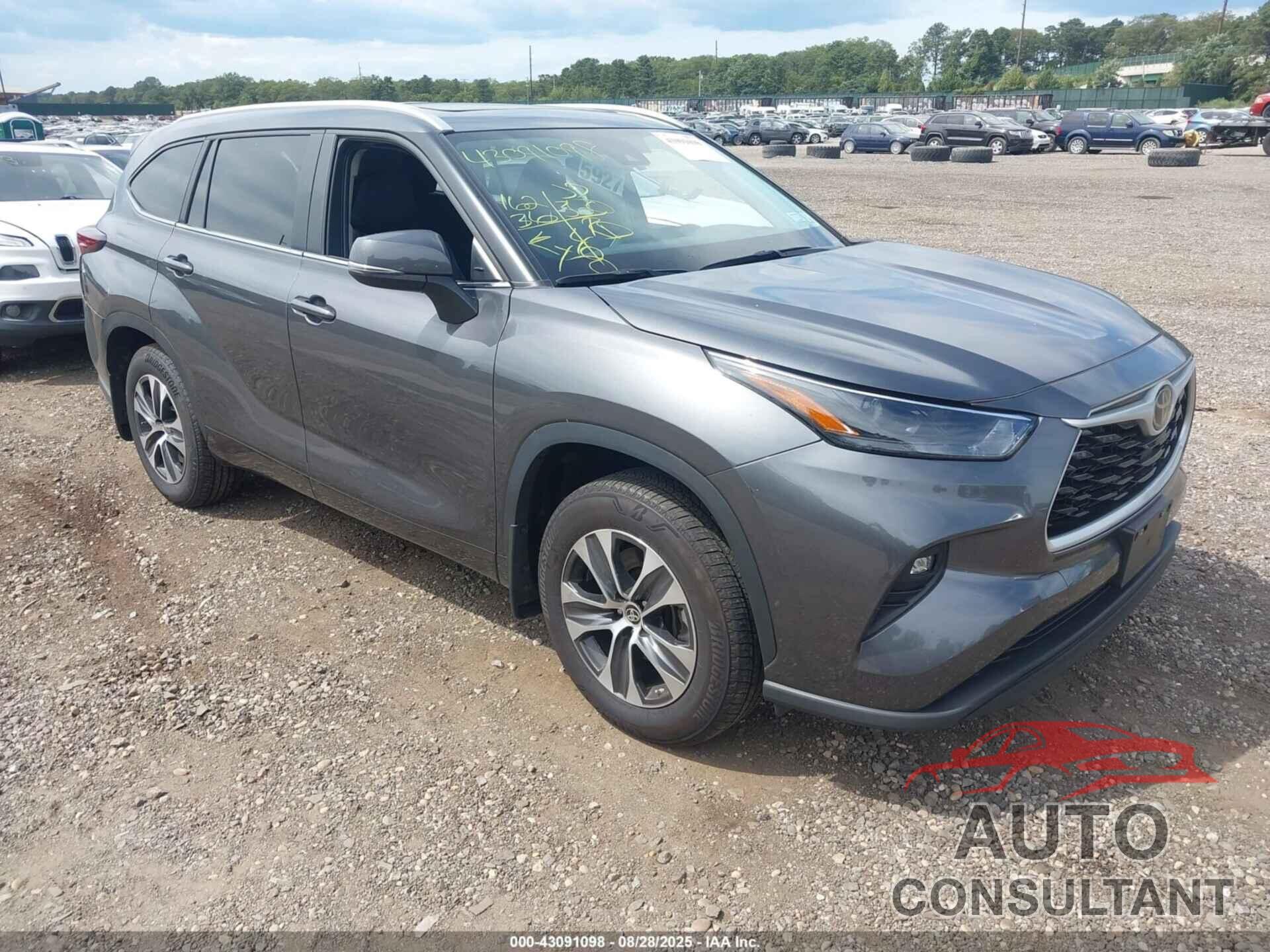 TOYOTA HIGHLANDER 2024 - 5TDKDRBH2RS566238
