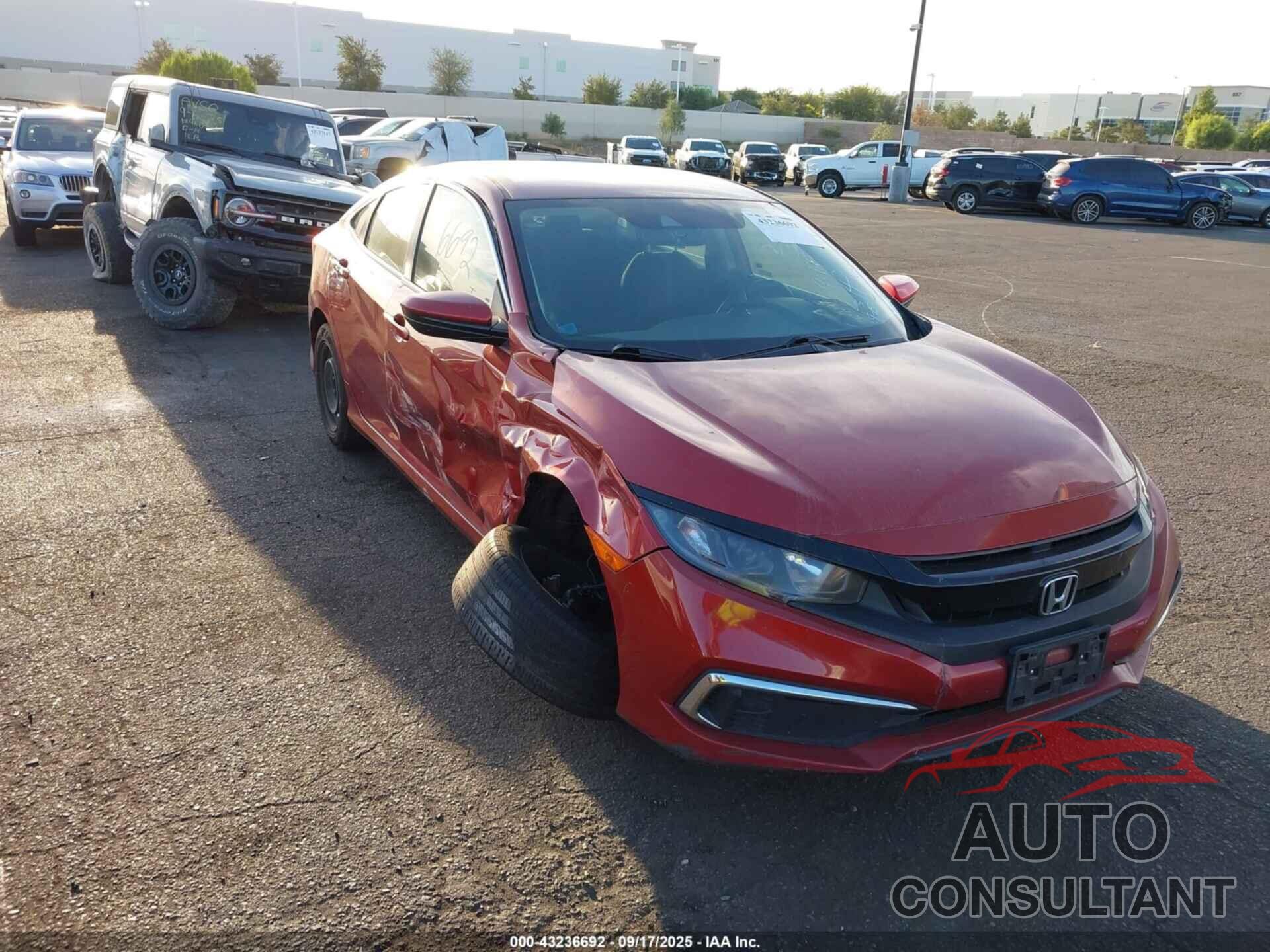 HONDA CIVIC 2019 - 19XFC2F66KE205020