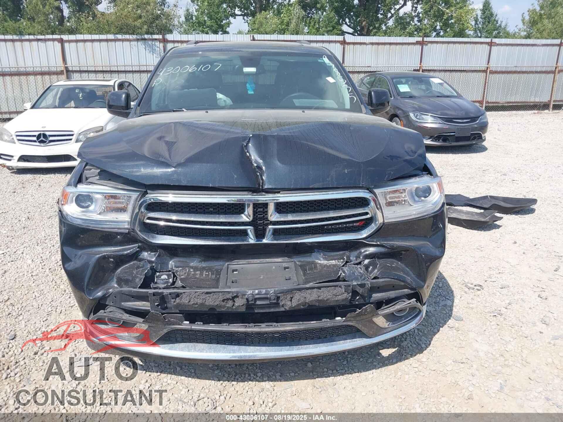 DODGE DURANGO 2015 - 1C4RDJAG9FC938535
