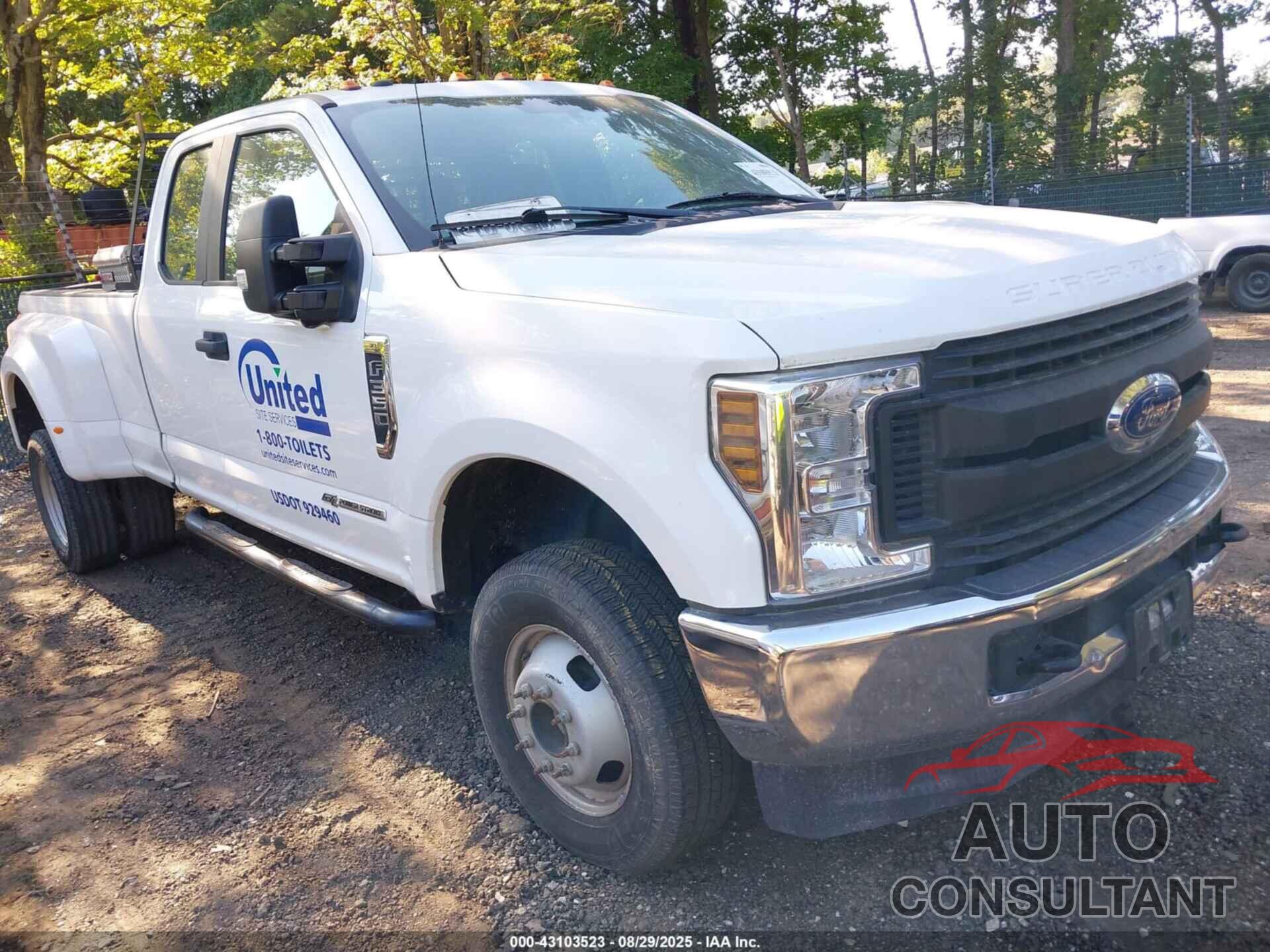 FORD F-350 2019 - 1FT8X3DT9KEF52591