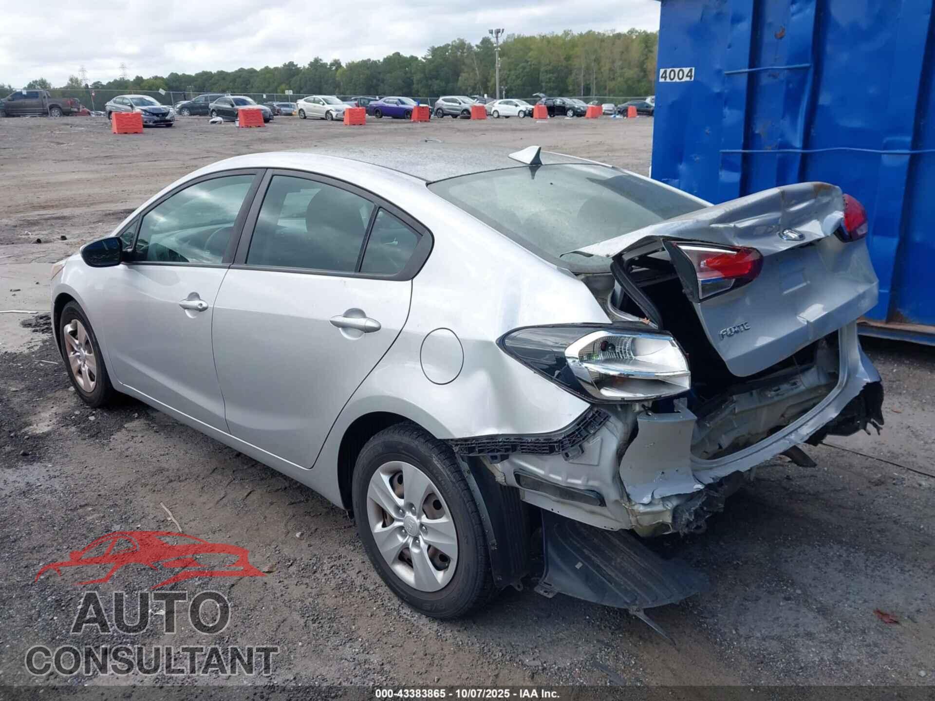 KIA FORTE 2017 - 3KPFK4A76HE095707