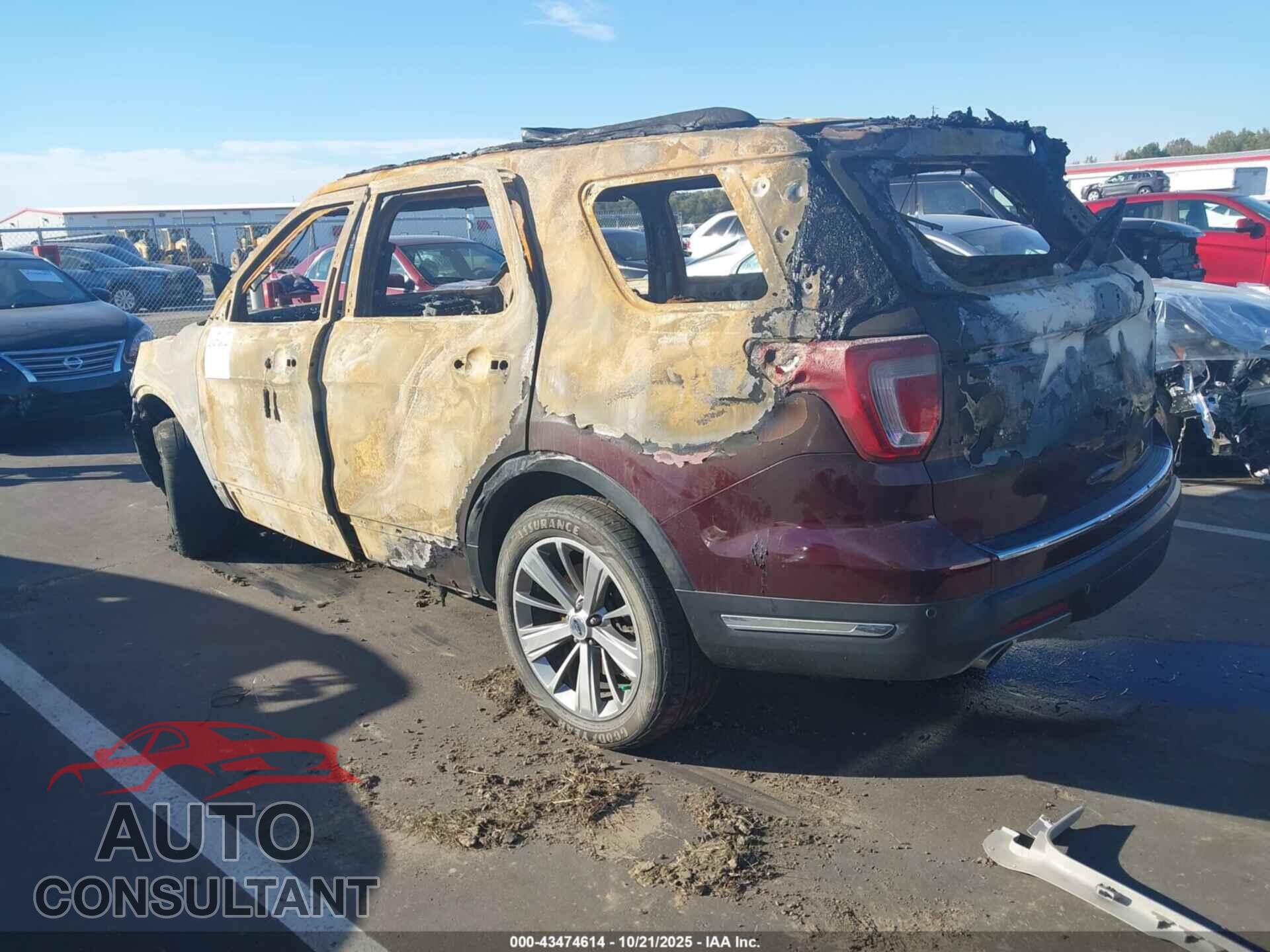 FORD EXPLORER 2018 - 1FM5K8F87JGB38957