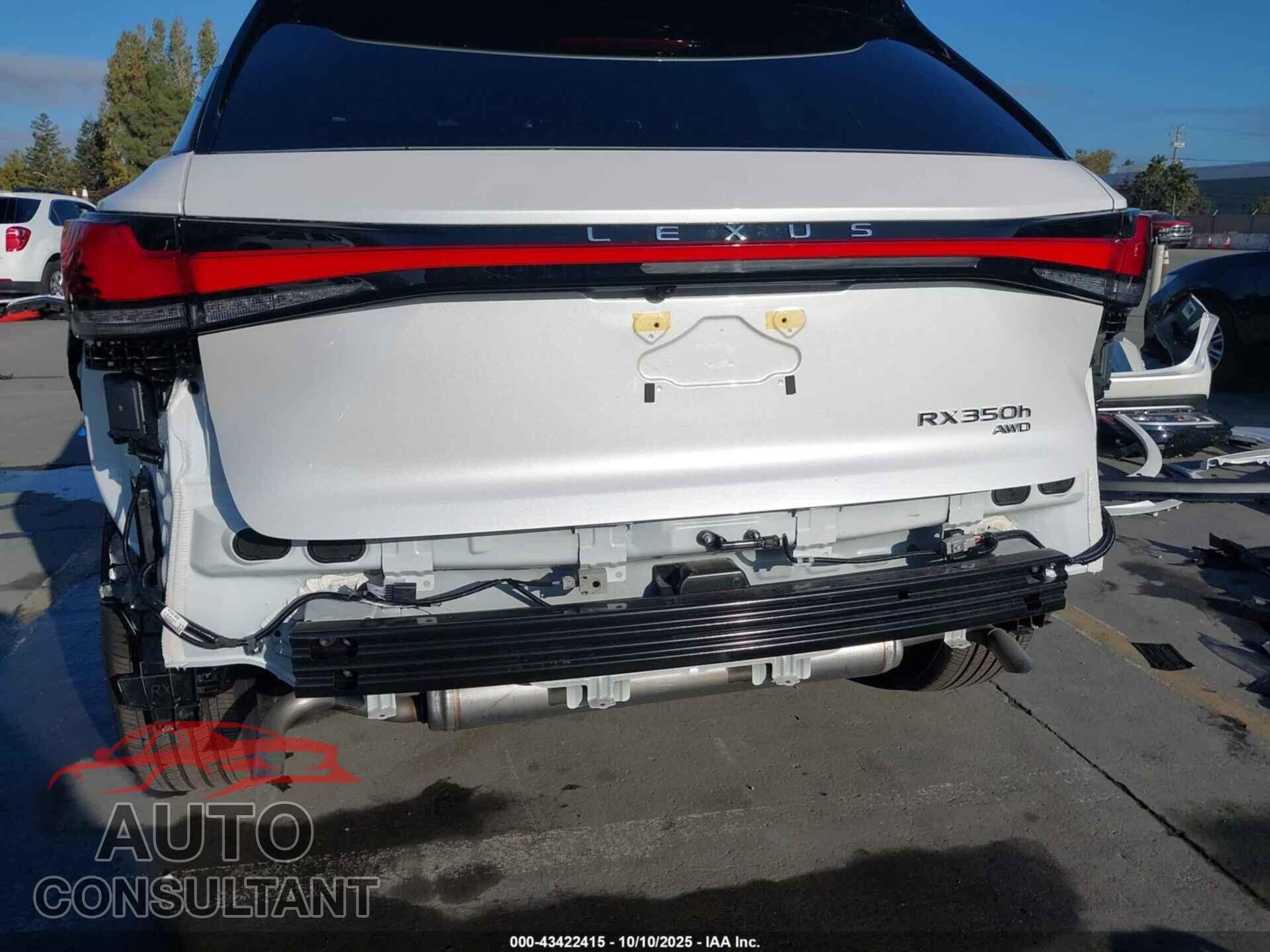 LEXUS RX 350H 2025 - 2T2BBMCA6SC071481