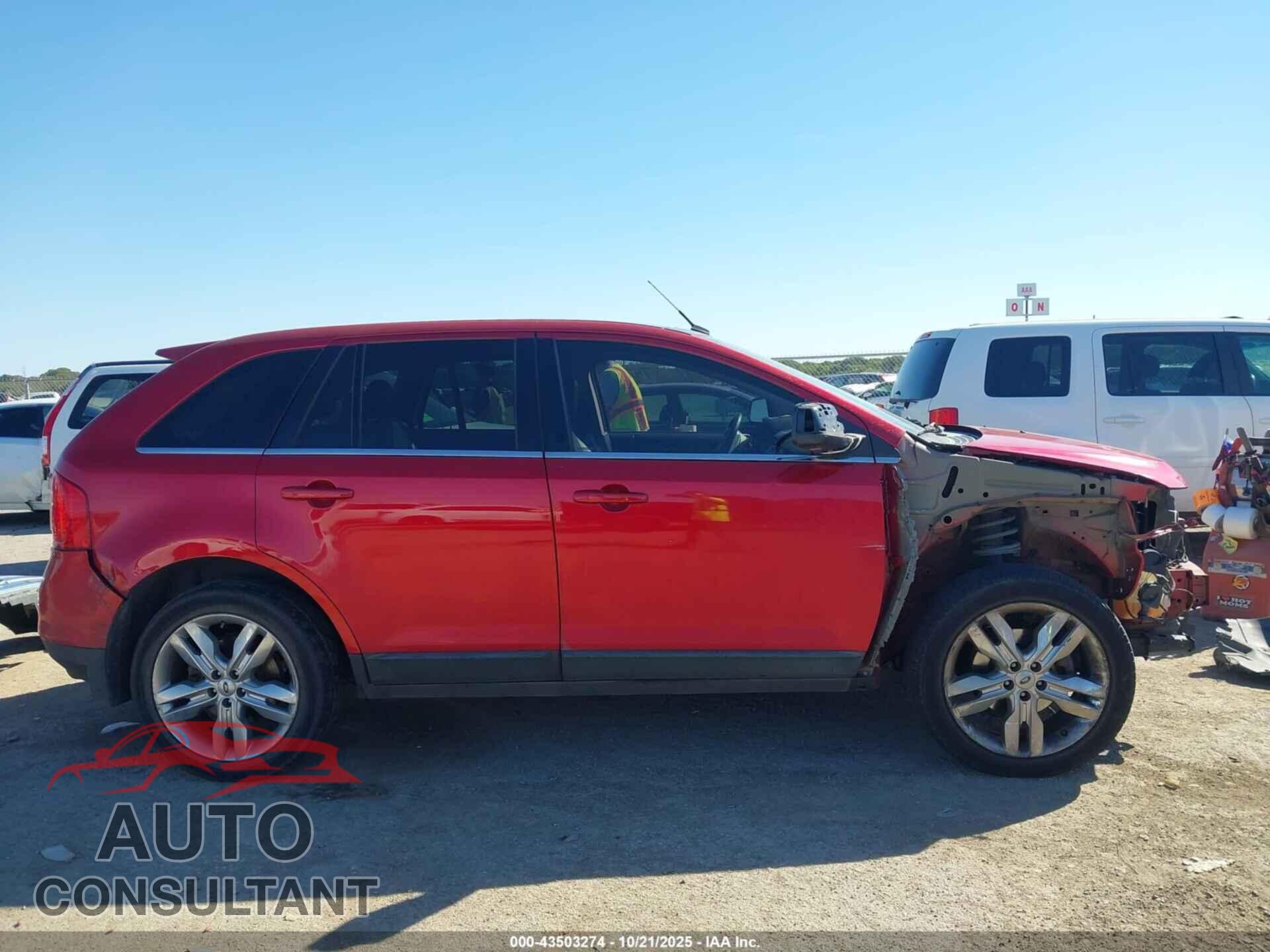 FORD EDGE 2011 - 2FMDK4KC6BBA53812