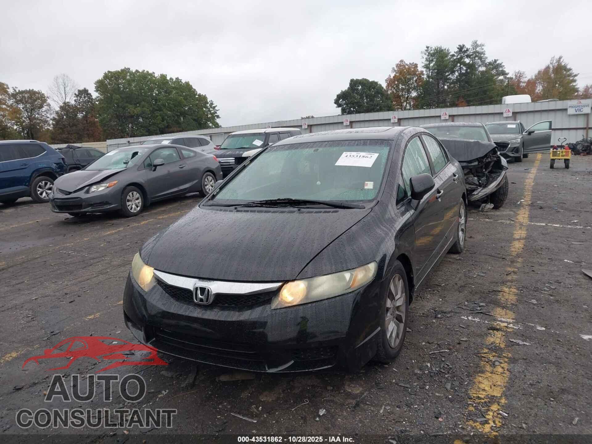 HONDA CIVIC 2010 - 2HGFA1F8XAH506511