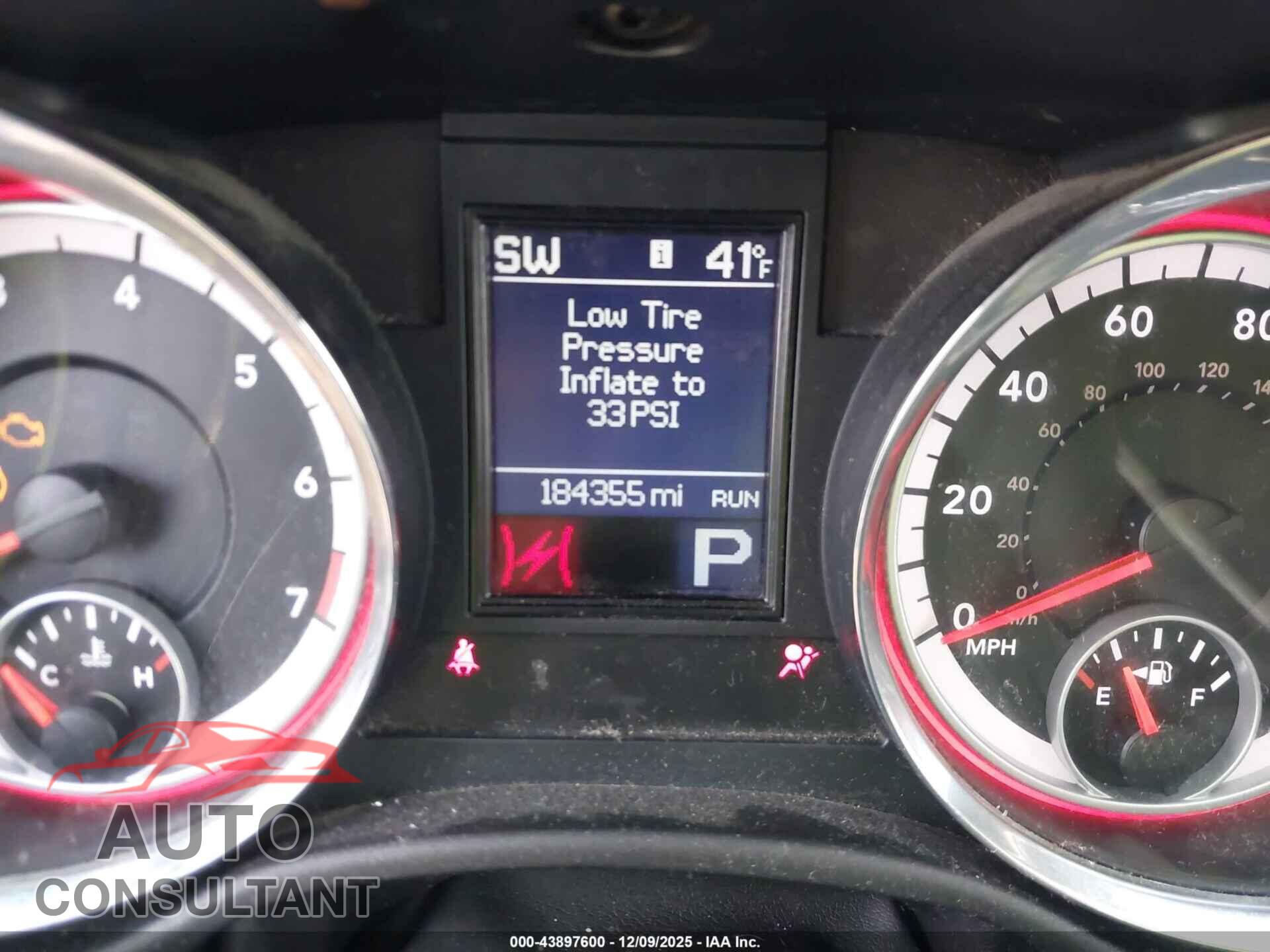 DODGE DURANGO 2013 - 1C4RDJAG8DC559460