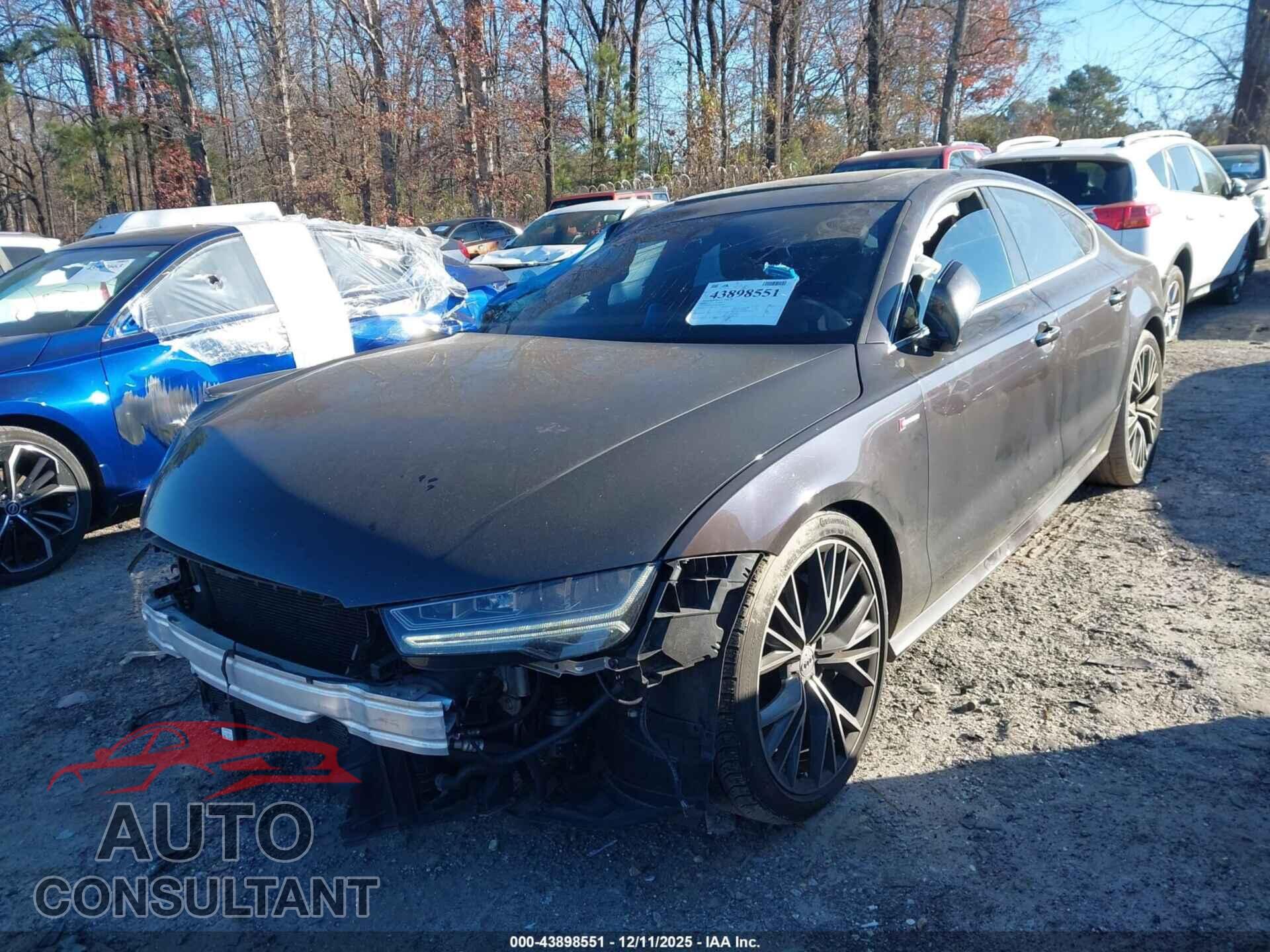 AUDI A7 2016 - WAU2GAFC6GN146697