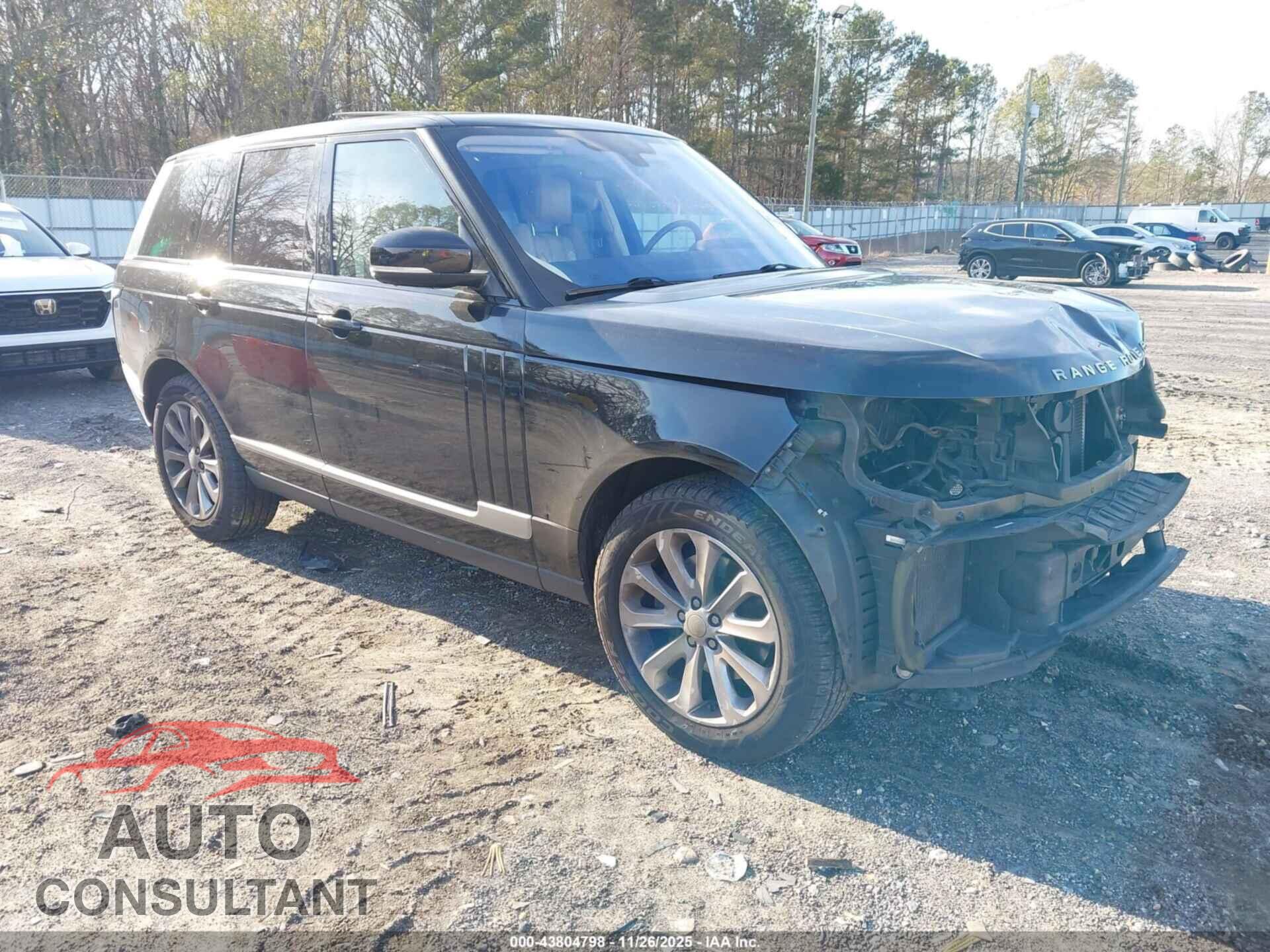 LAND ROVER RANGE ROVER 2015 - SALGS2VF7FA210415