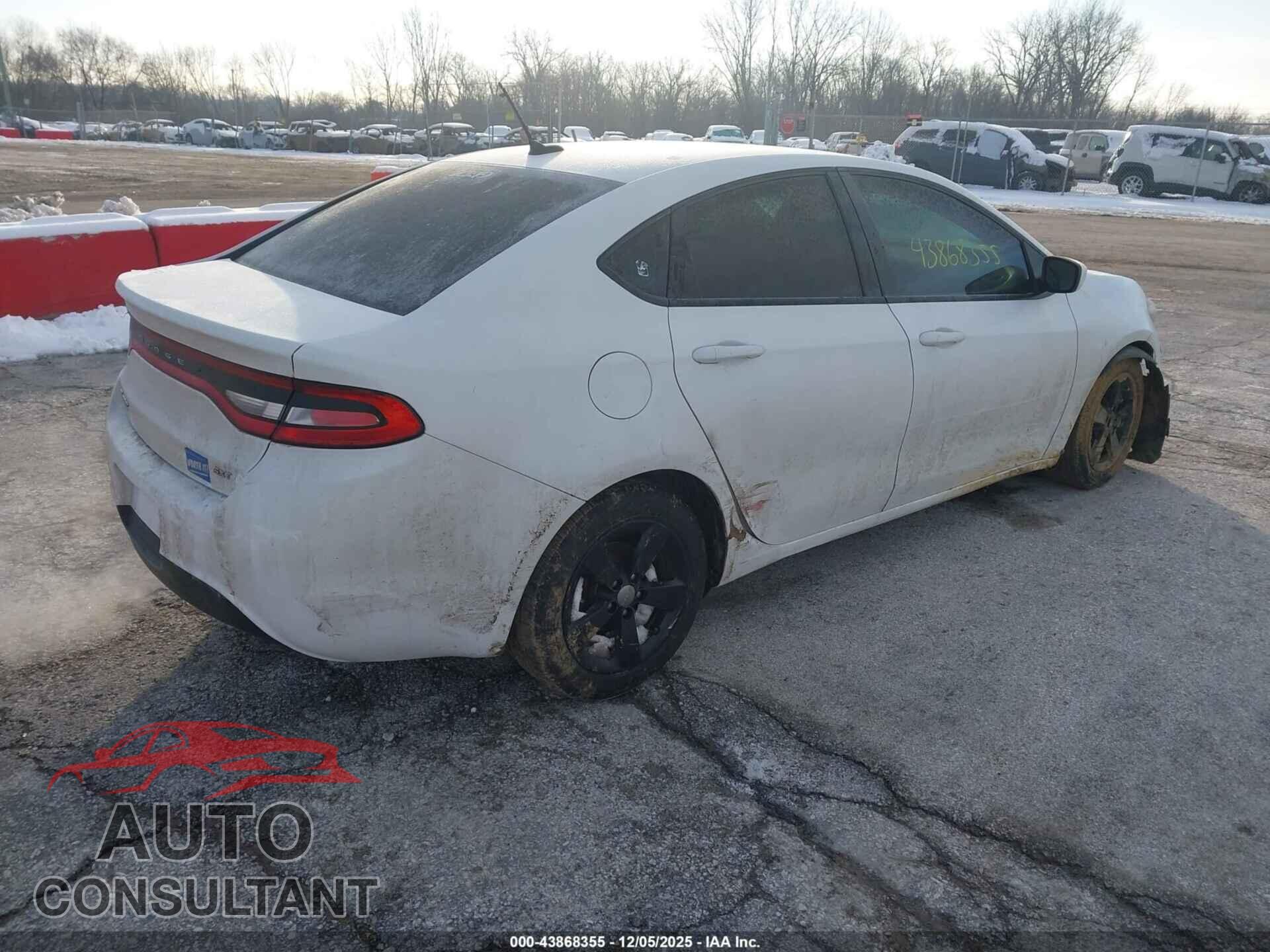 DODGE DART 2016 - 1C3CDFBB7GD766477