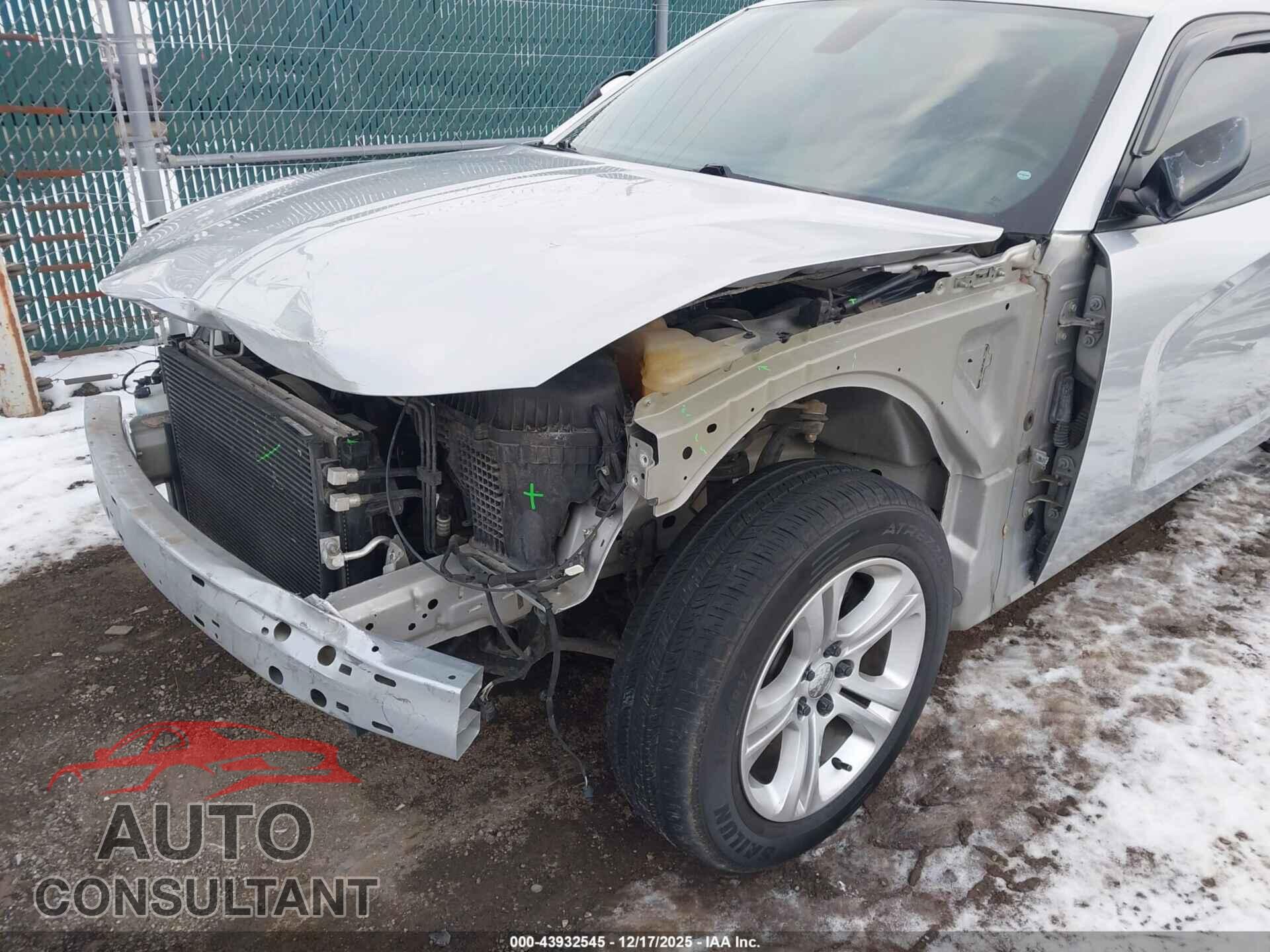 DODGE CHARGER 2019 - 2C3CDXBG0KH623819
