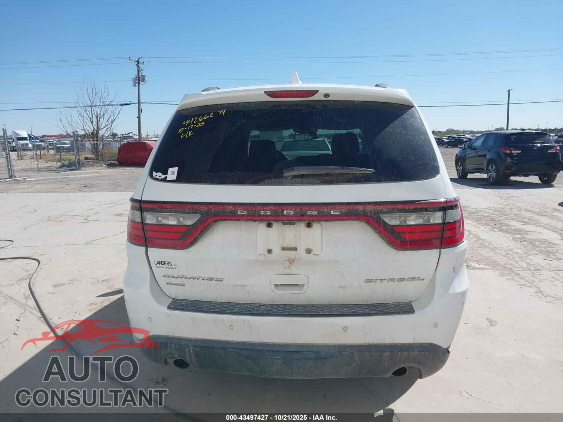DODGE DURANGO 2014 - 1C4SDJET6EC591513