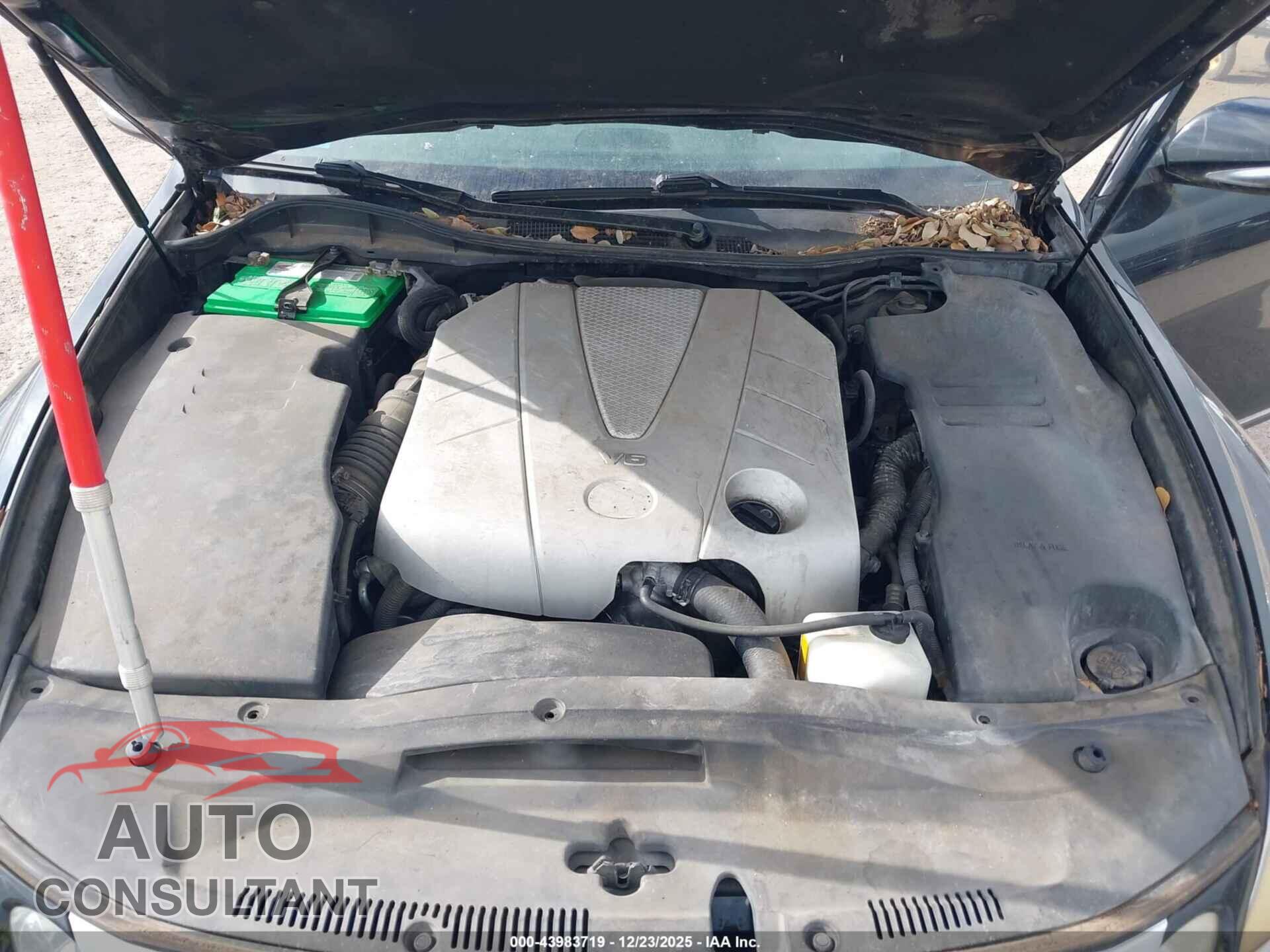 LEXUS GS 2009 - JTHBE96S690046287