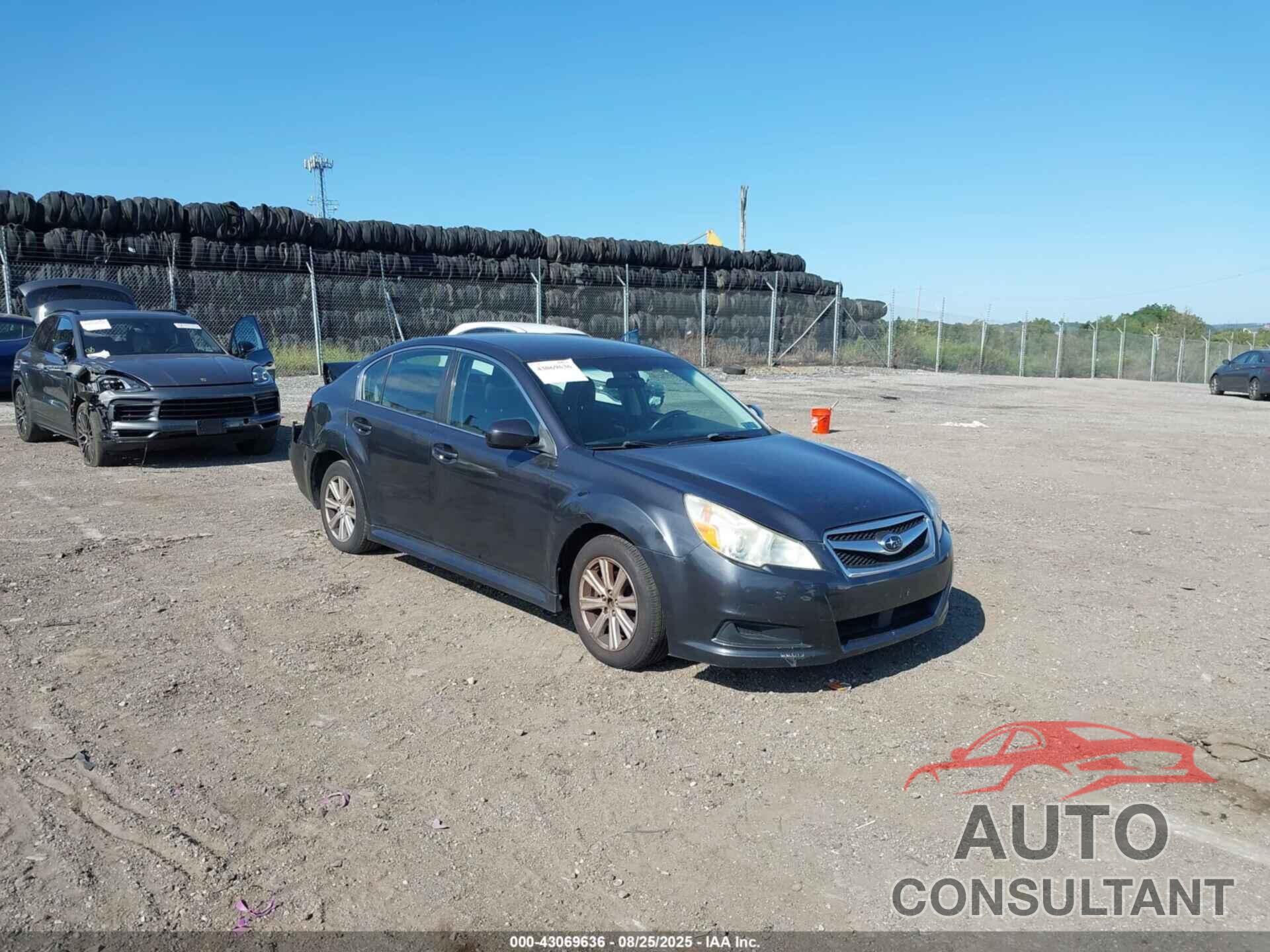 SUBARU LEGACY 2012 - 4S3BMBB62C3036107