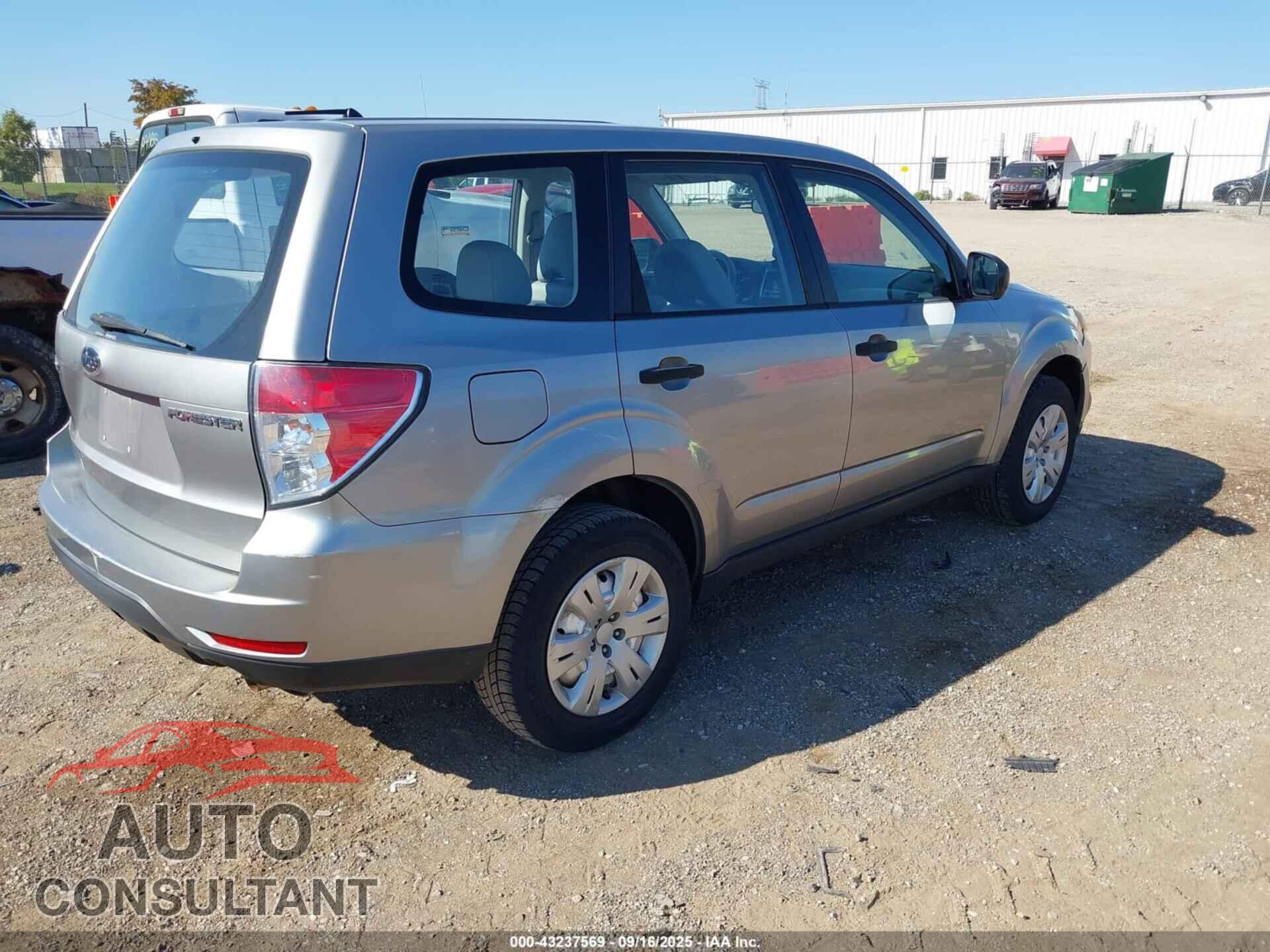 SUBARU FORESTER 2009 - JF2SH61609H722754