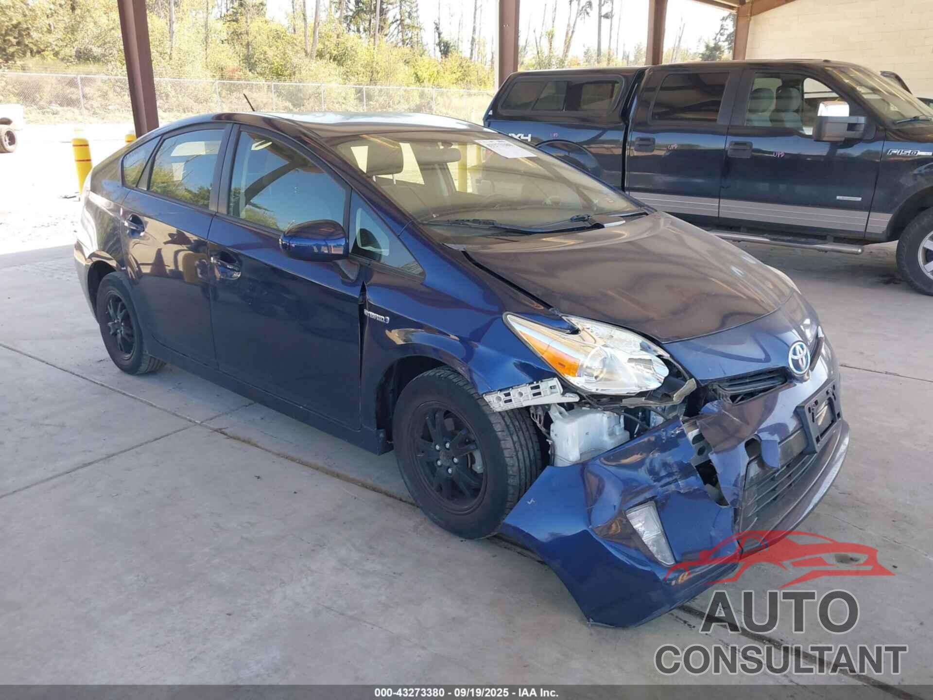 TOYOTA PRIUS 2014 - JTDKN3DUXE0381291