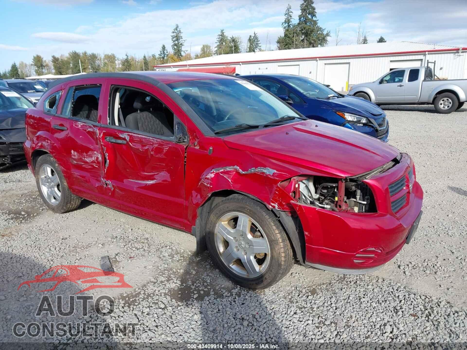 DODGE CALIBER 2009 - 1B3HB28A39D101899