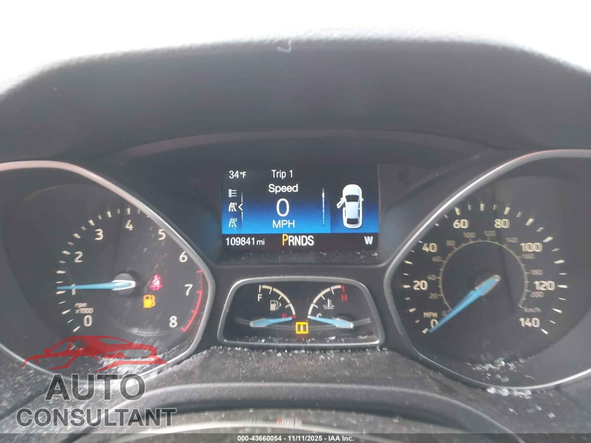 FORD FOCUS 2016 - 1FADP3F29GL225538