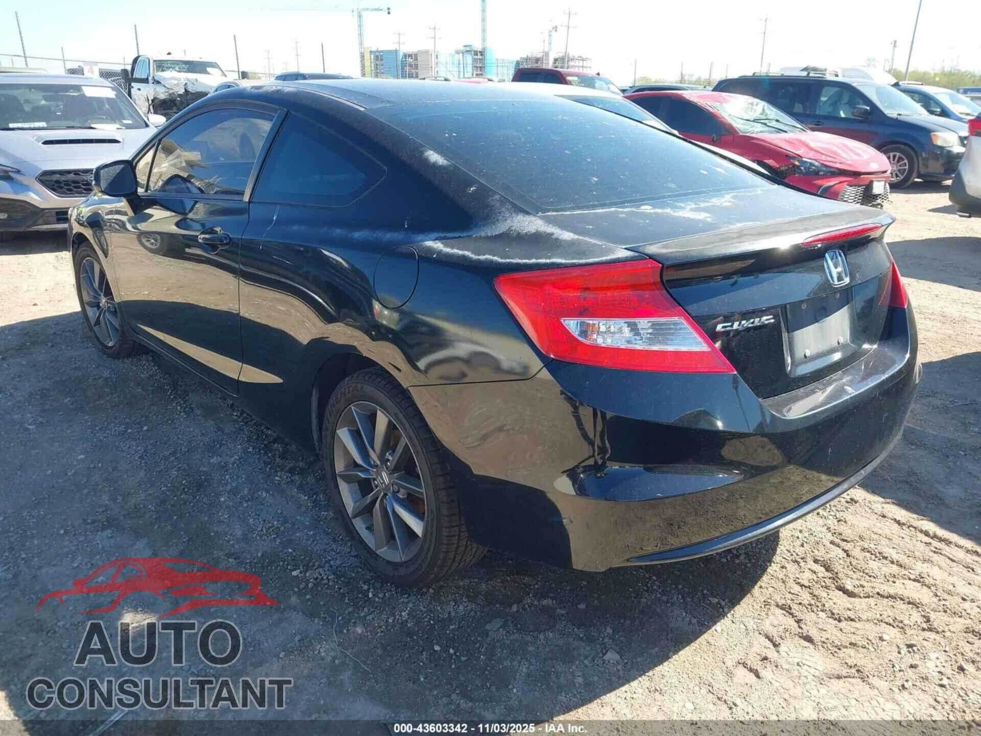 HONDA CIVIC 2012 - 2HGFG3B86CH531506