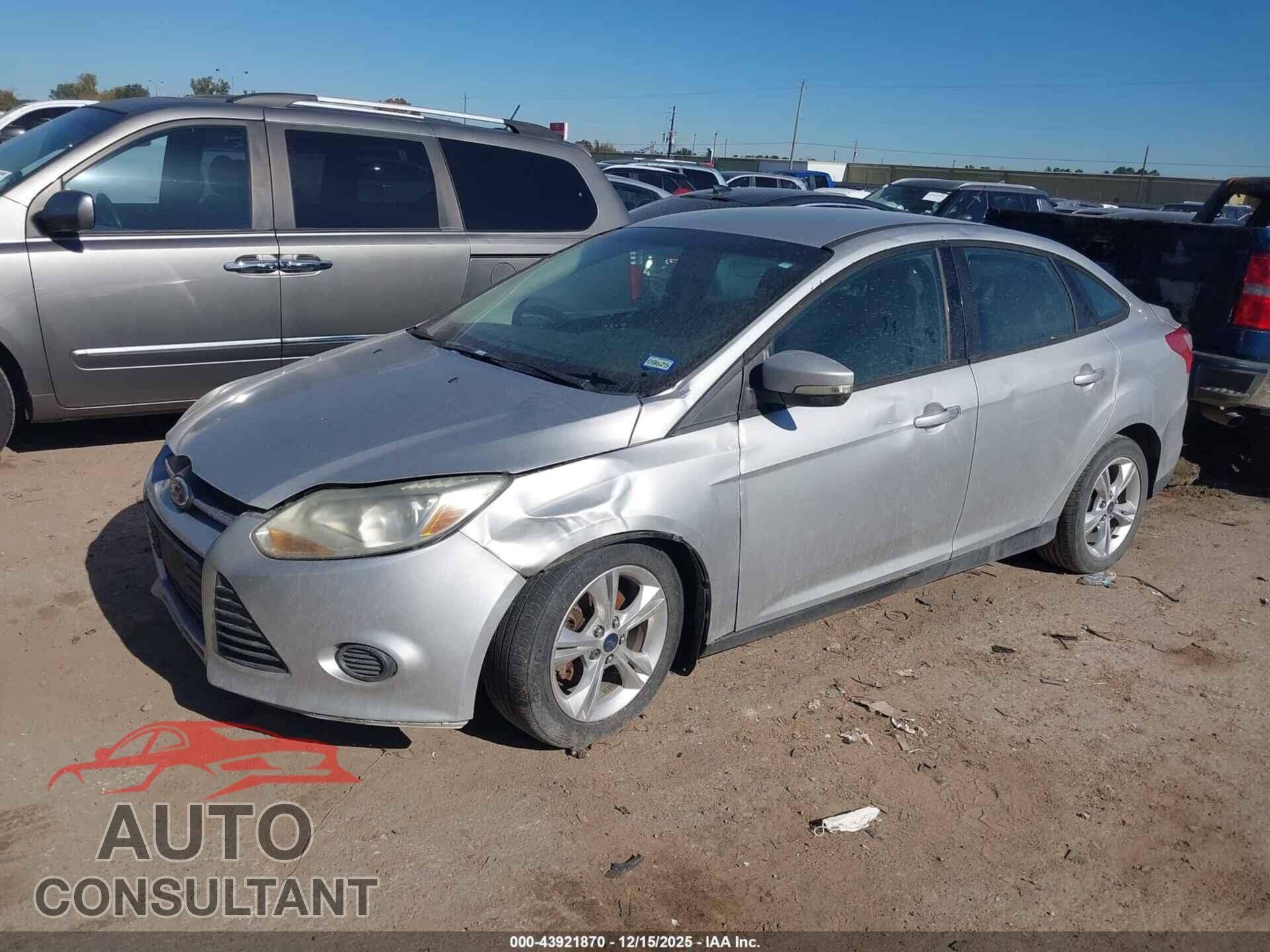 FORD FOCUS 2014 - 1FADP3F26EL109596