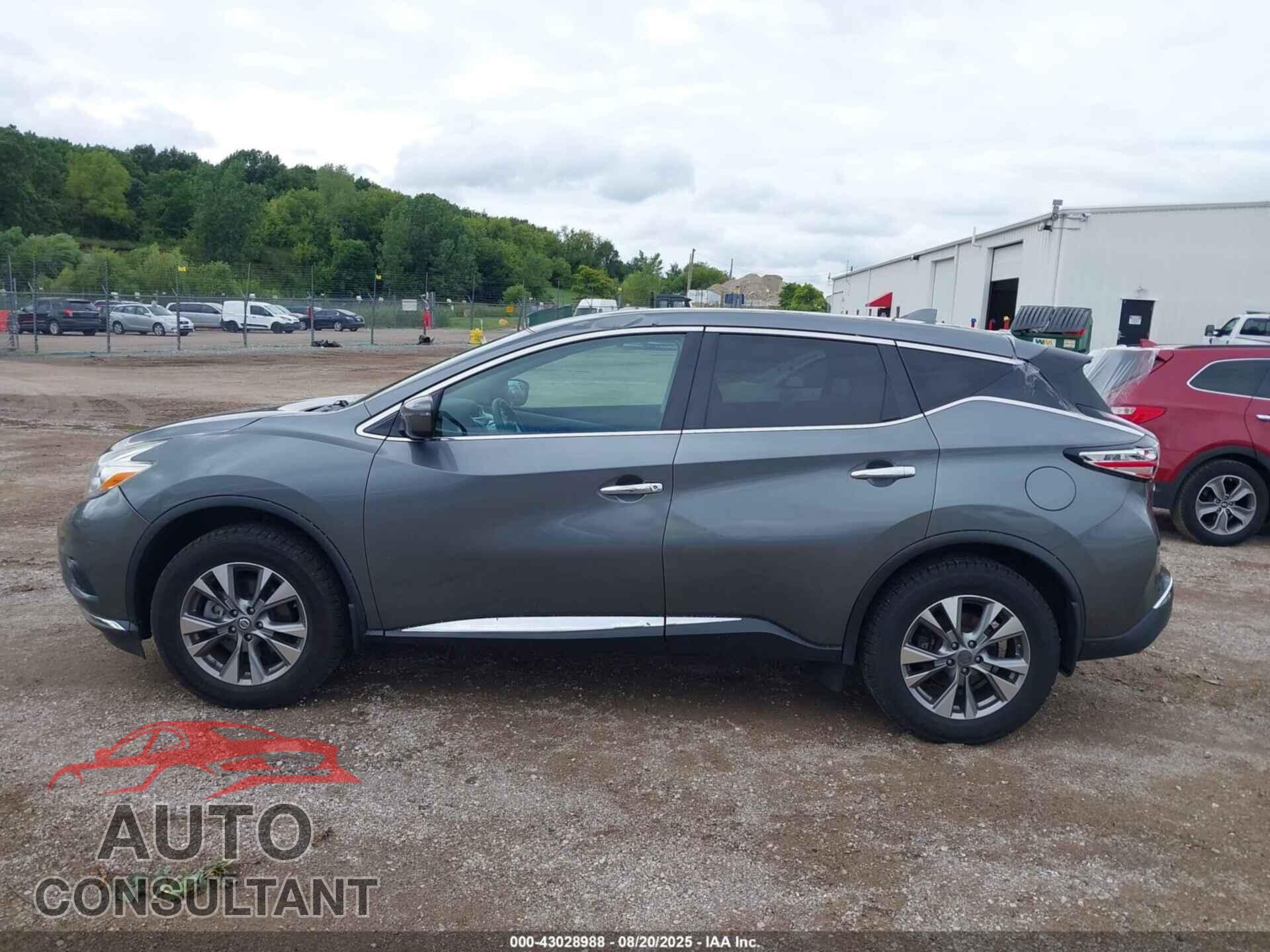 NISSAN MURANO 2016 - 5N1AZ2MH5GN142732