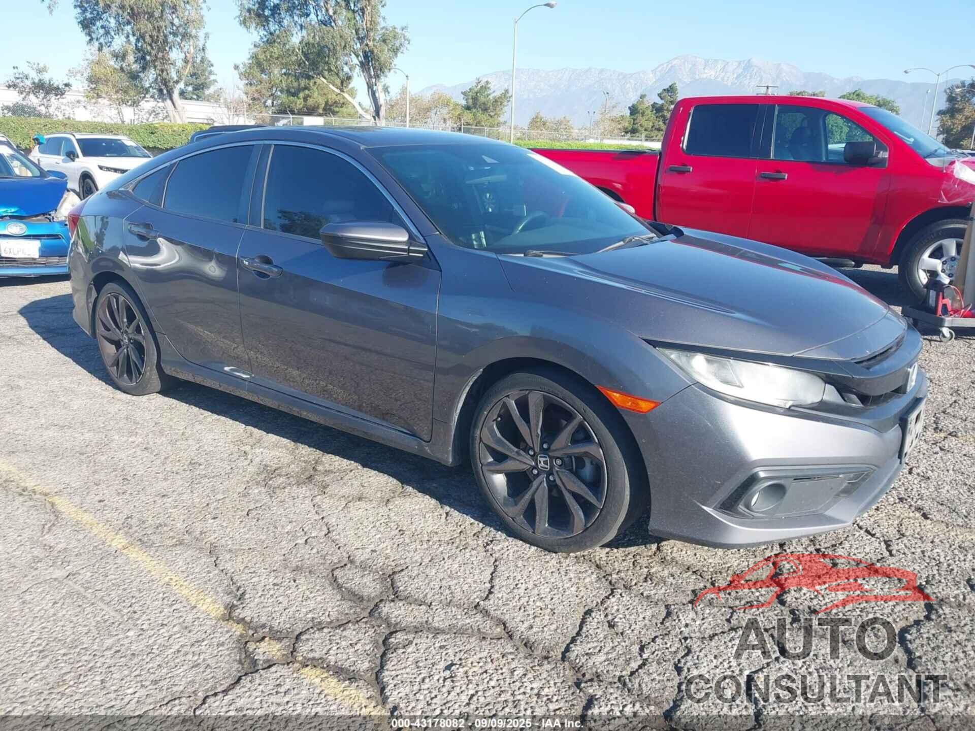 HONDA CIVIC 2019 - 19XFC2F87KE201947