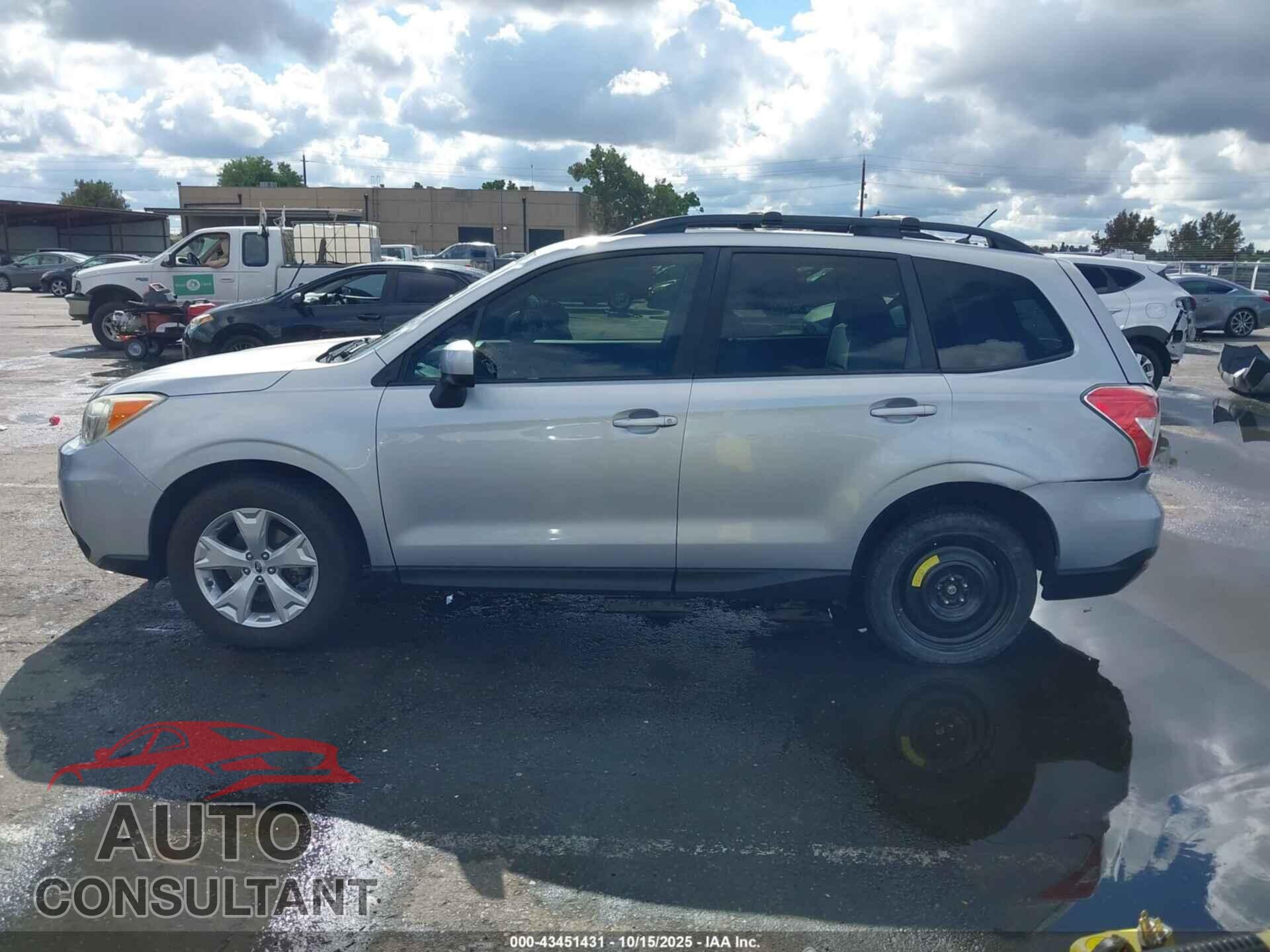 SUBARU FORESTER 2014 - JF2SJAEC6EH539487
