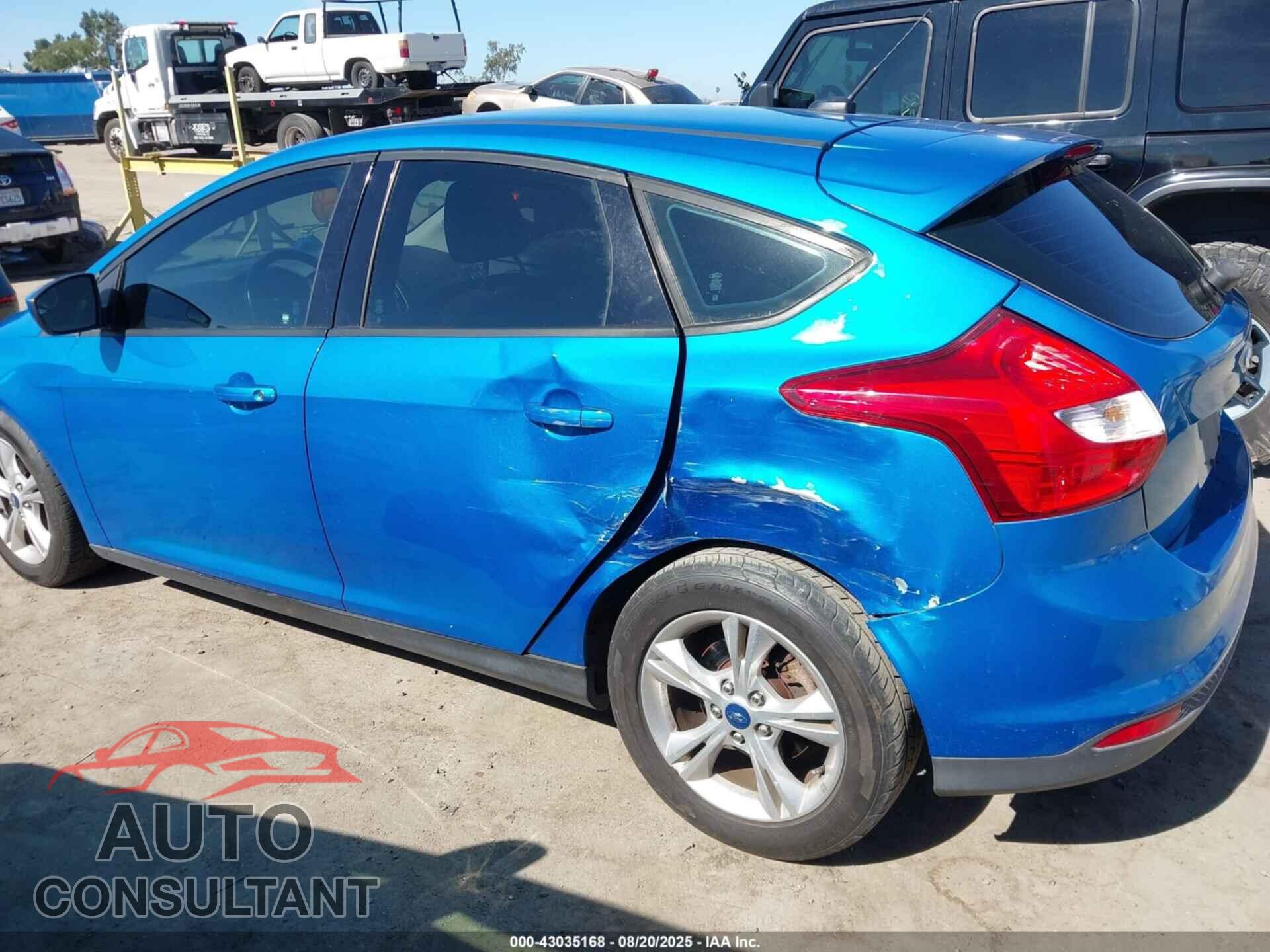 FORD FOCUS 2012 - 1FAHP3K25CL333897