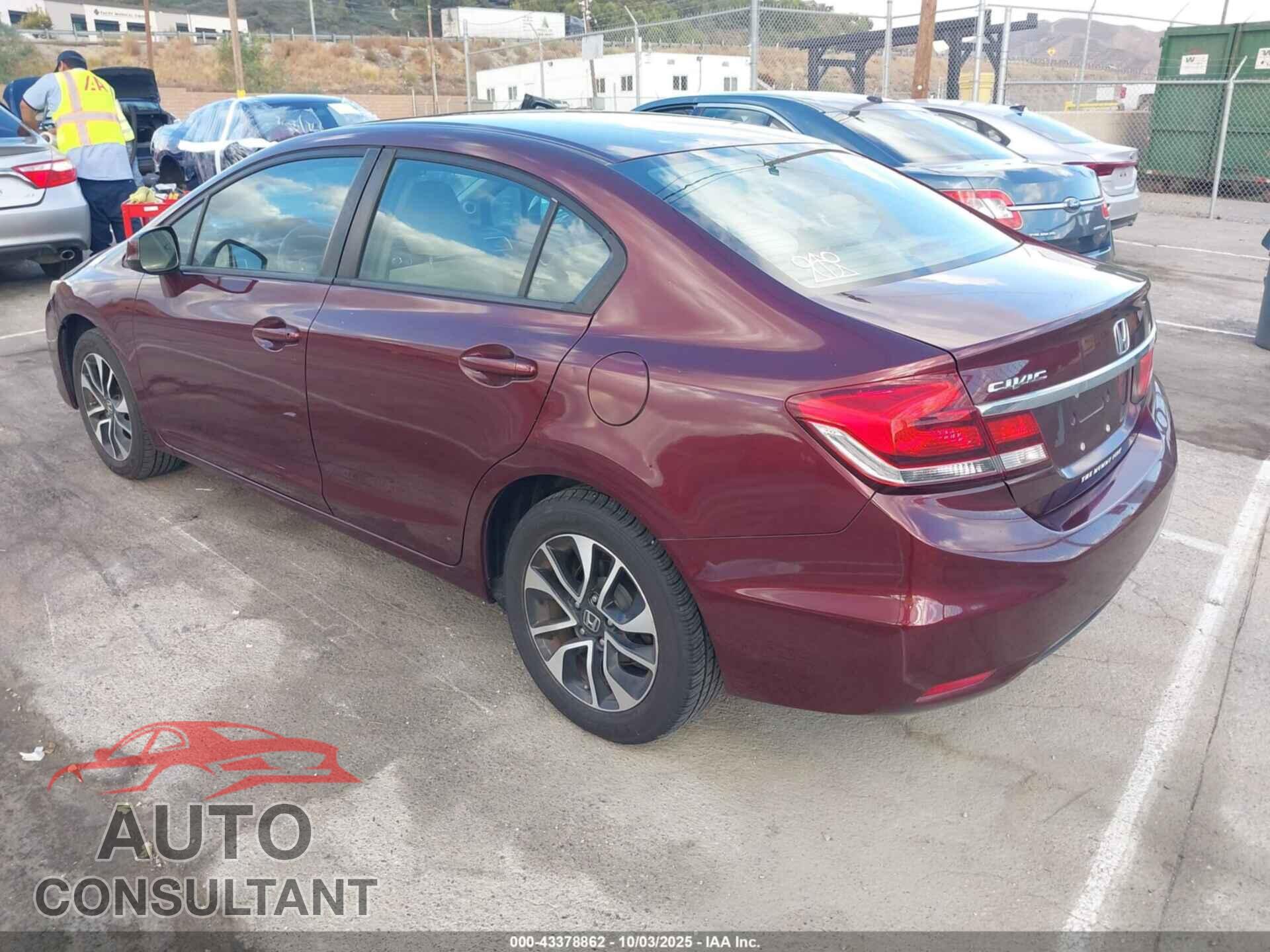 HONDA CIVIC 2013 - 19XFB2F8XDE000985